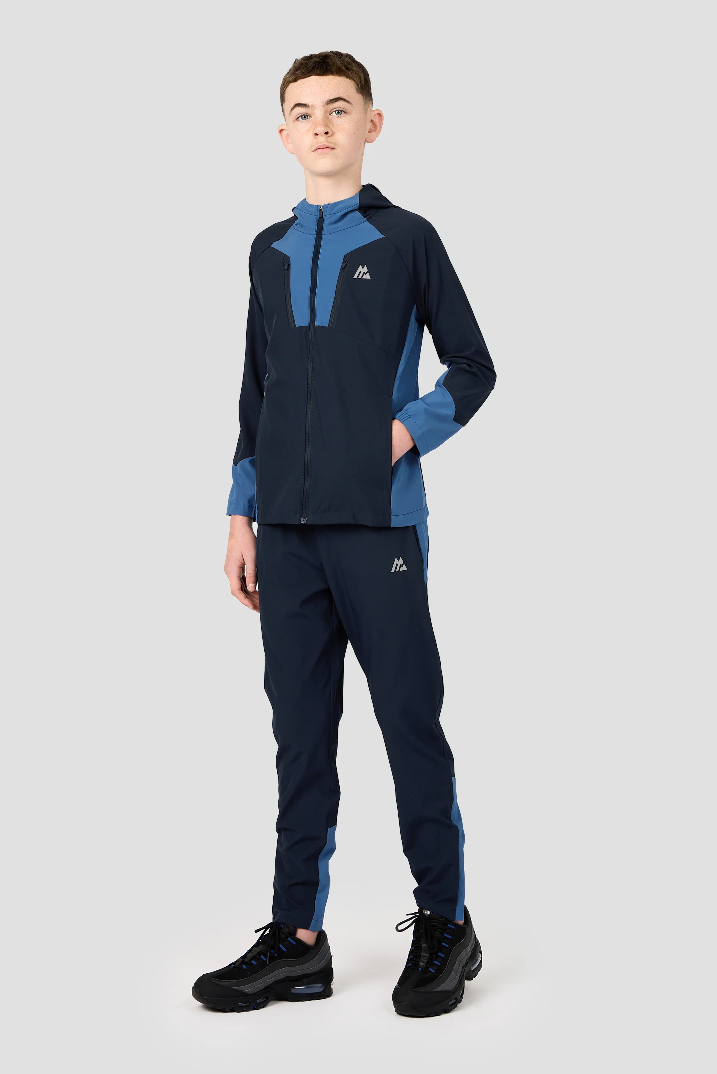 Boys Alt Pant - Midnight Blue/Charcoal Blue - Image 3
