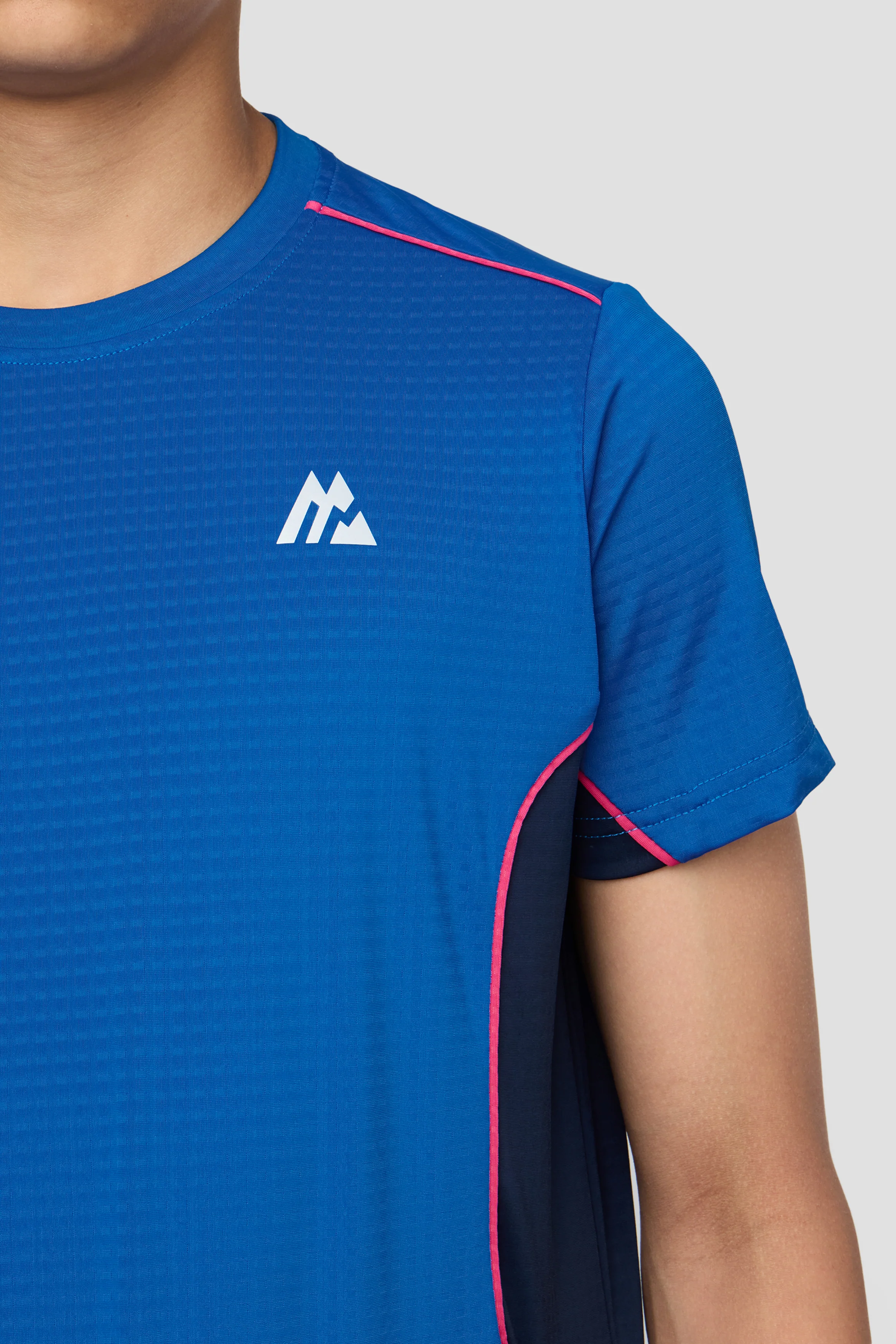 Boys Chroma T-Shirt - Cobalt/Midnight Blue/Cerise - Image 3