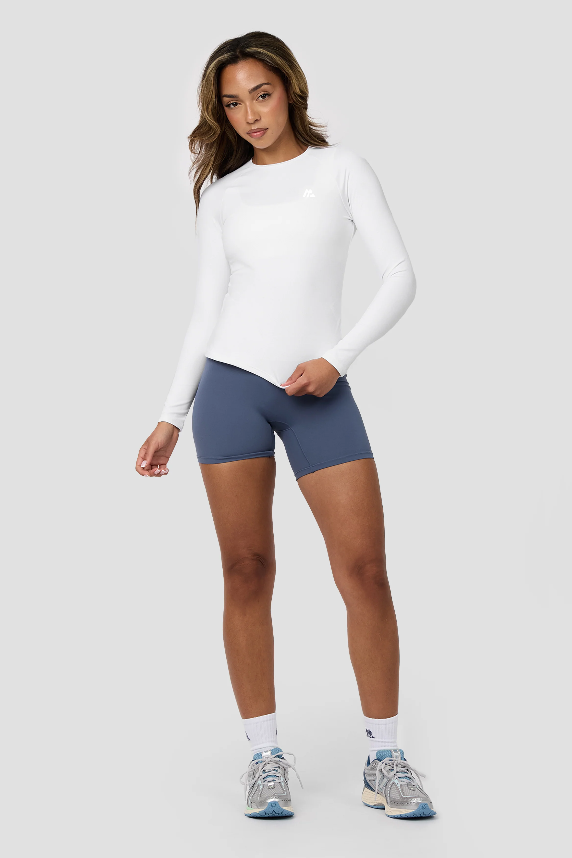 Form Long Sleeve T-Shirt - White - Image 2