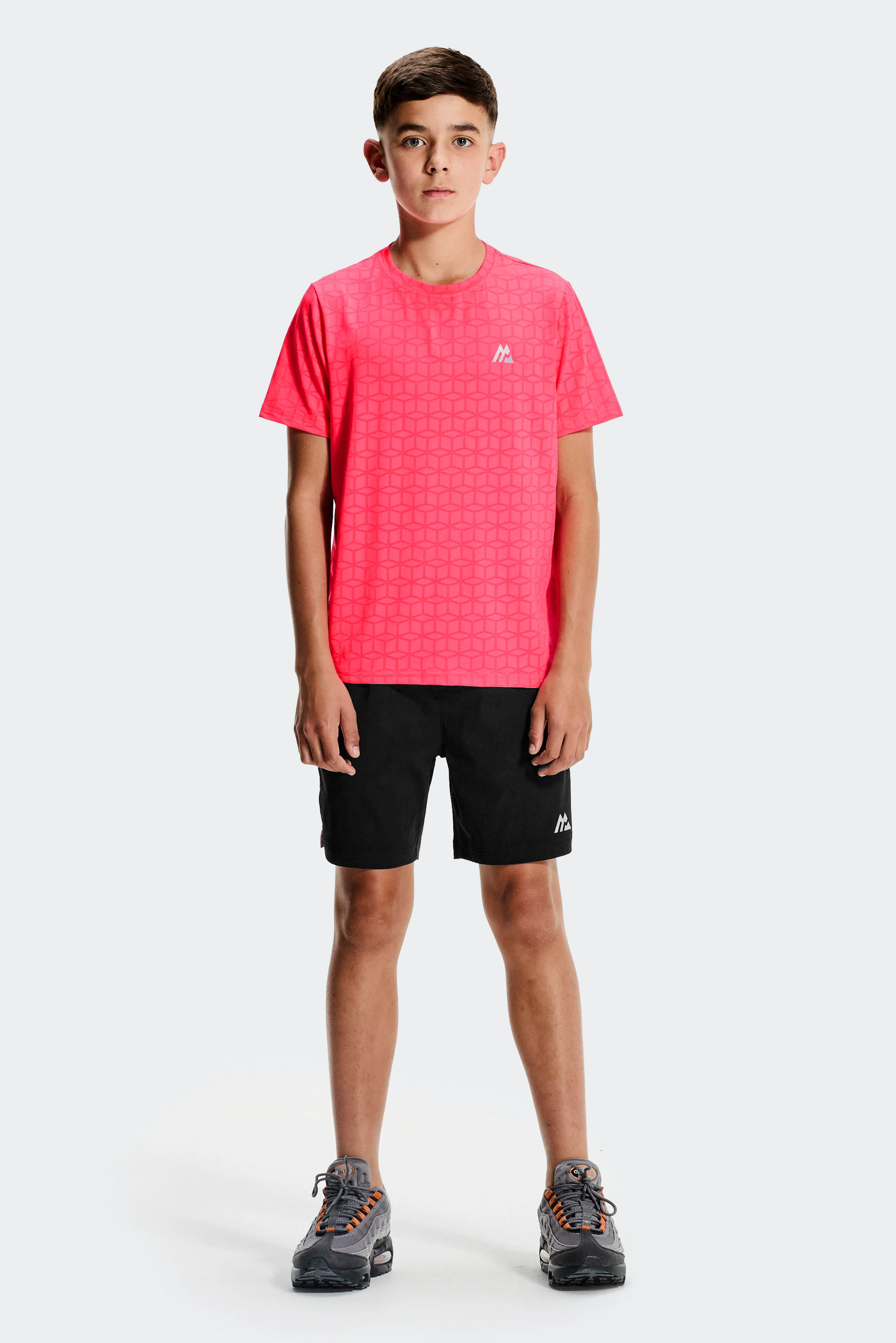 Boys Cube Short - Black/Shocking Pink - Image 3