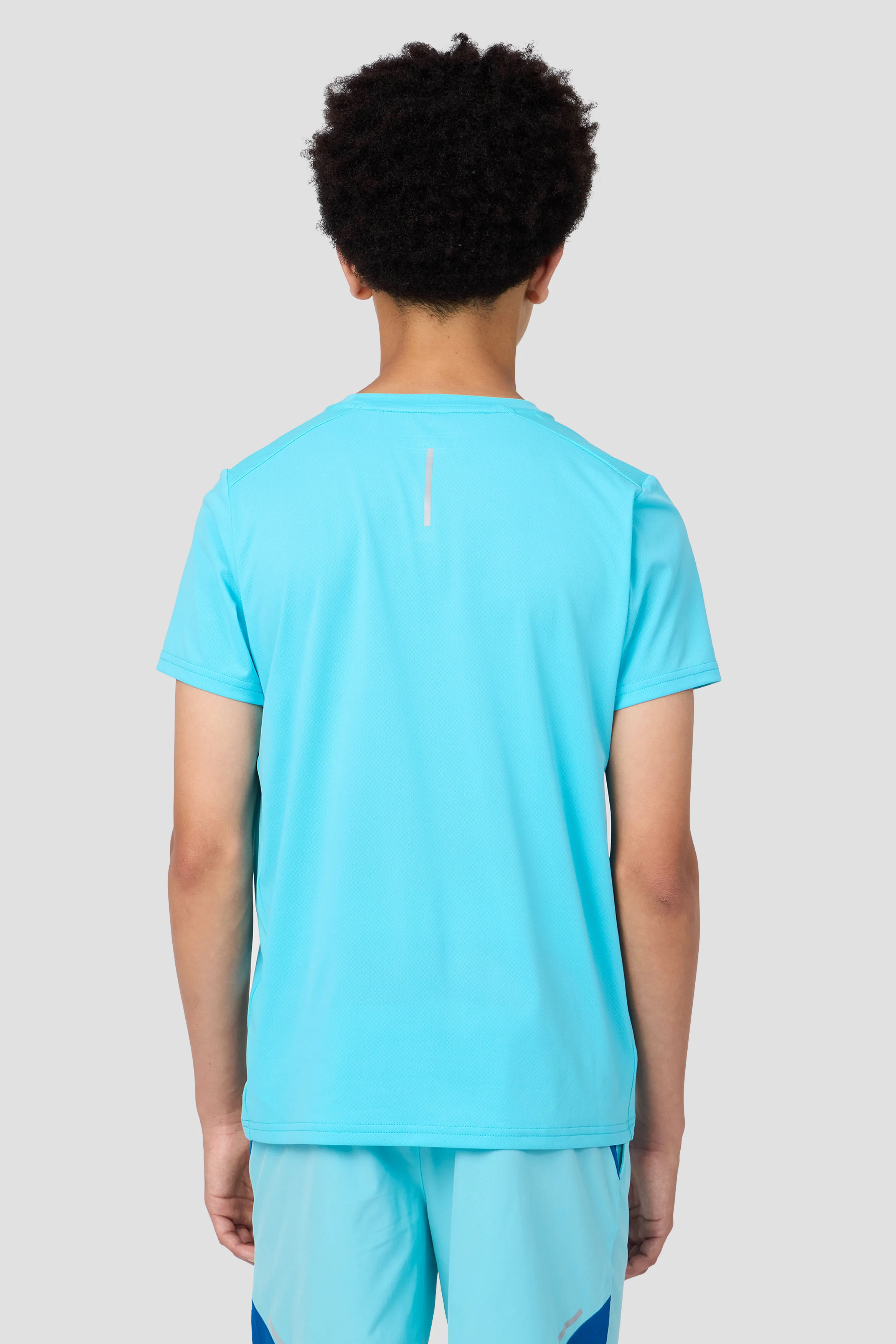 Boys Delta T-Shirt - Neon Sky - Image 2