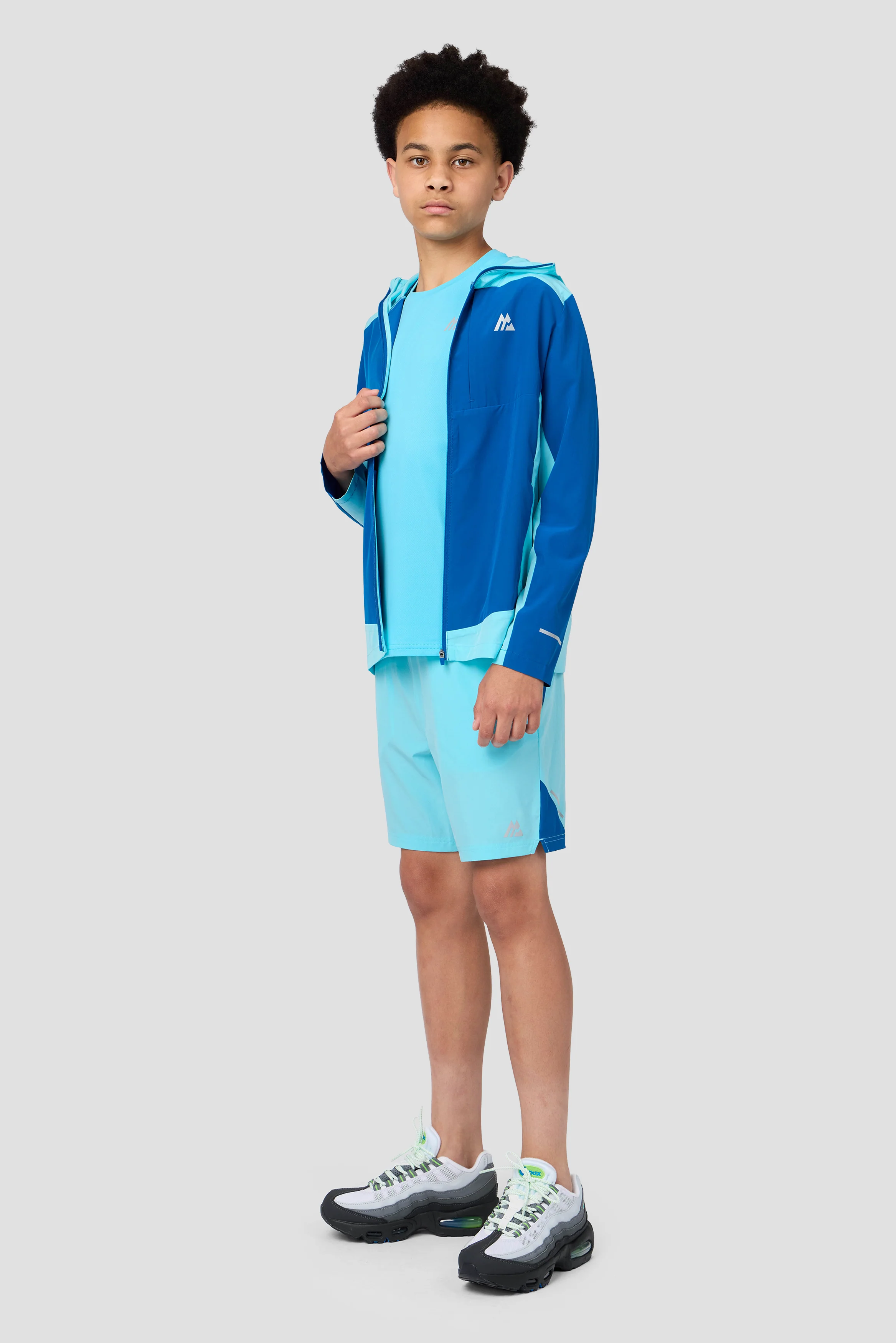 Boys Delta T-Shirt - Neon Sky - Image 4