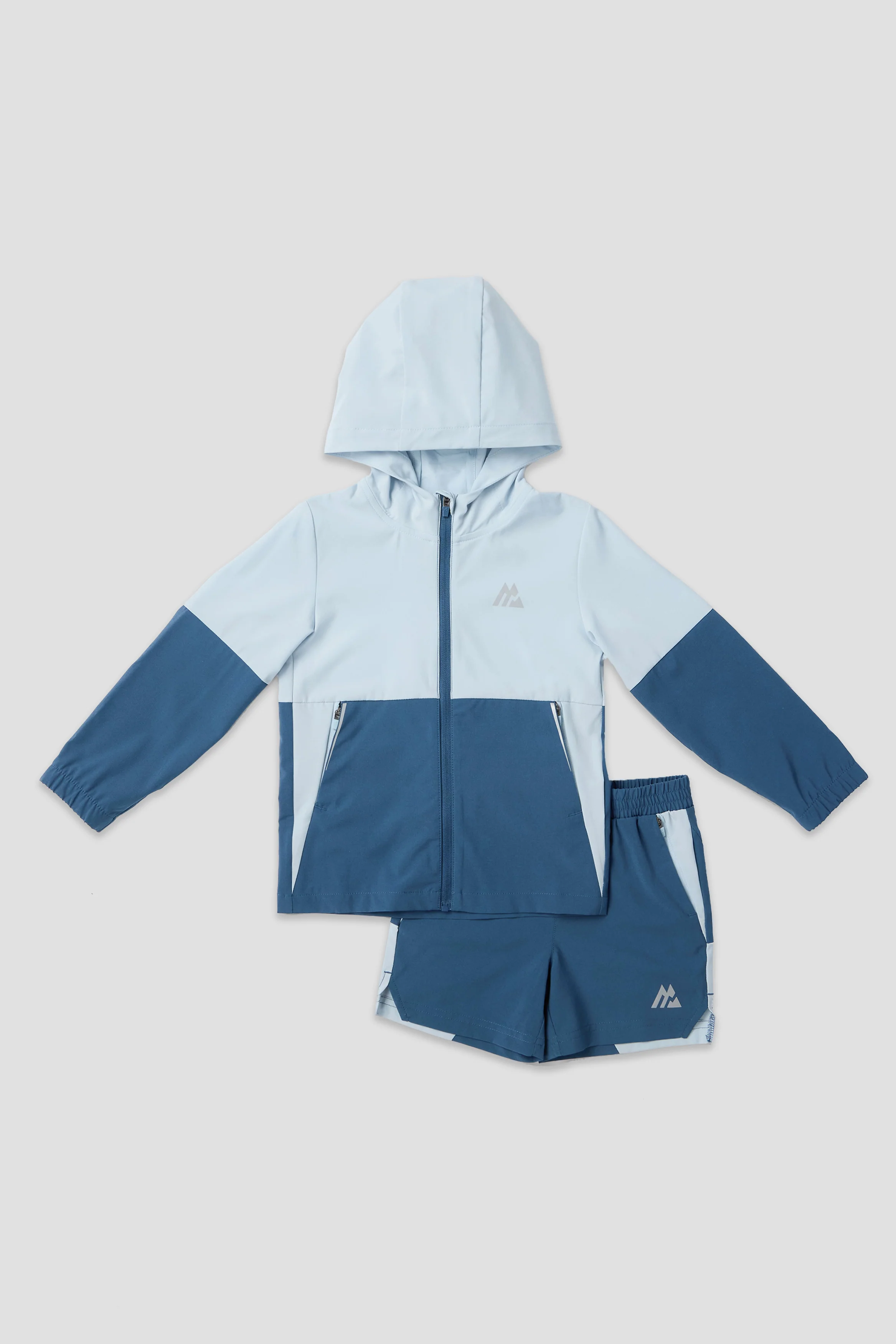 Infant Boy's Edge Jacket/Edge Short - Skyway/Ensign Blue - Image 4