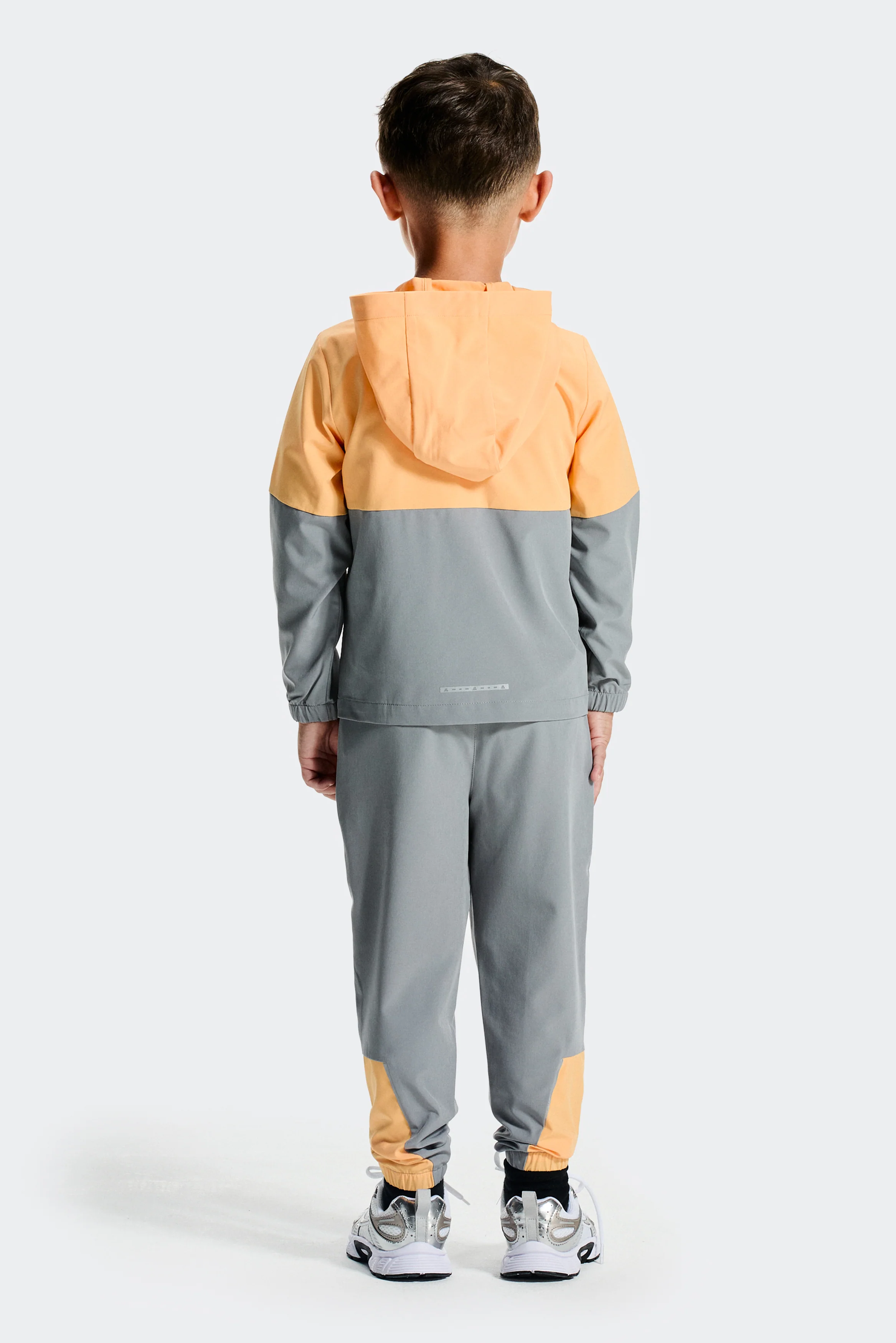 Infant Boy's Edge Jacket/Pant - Apricot Blush/Platinum Grey - Image 2