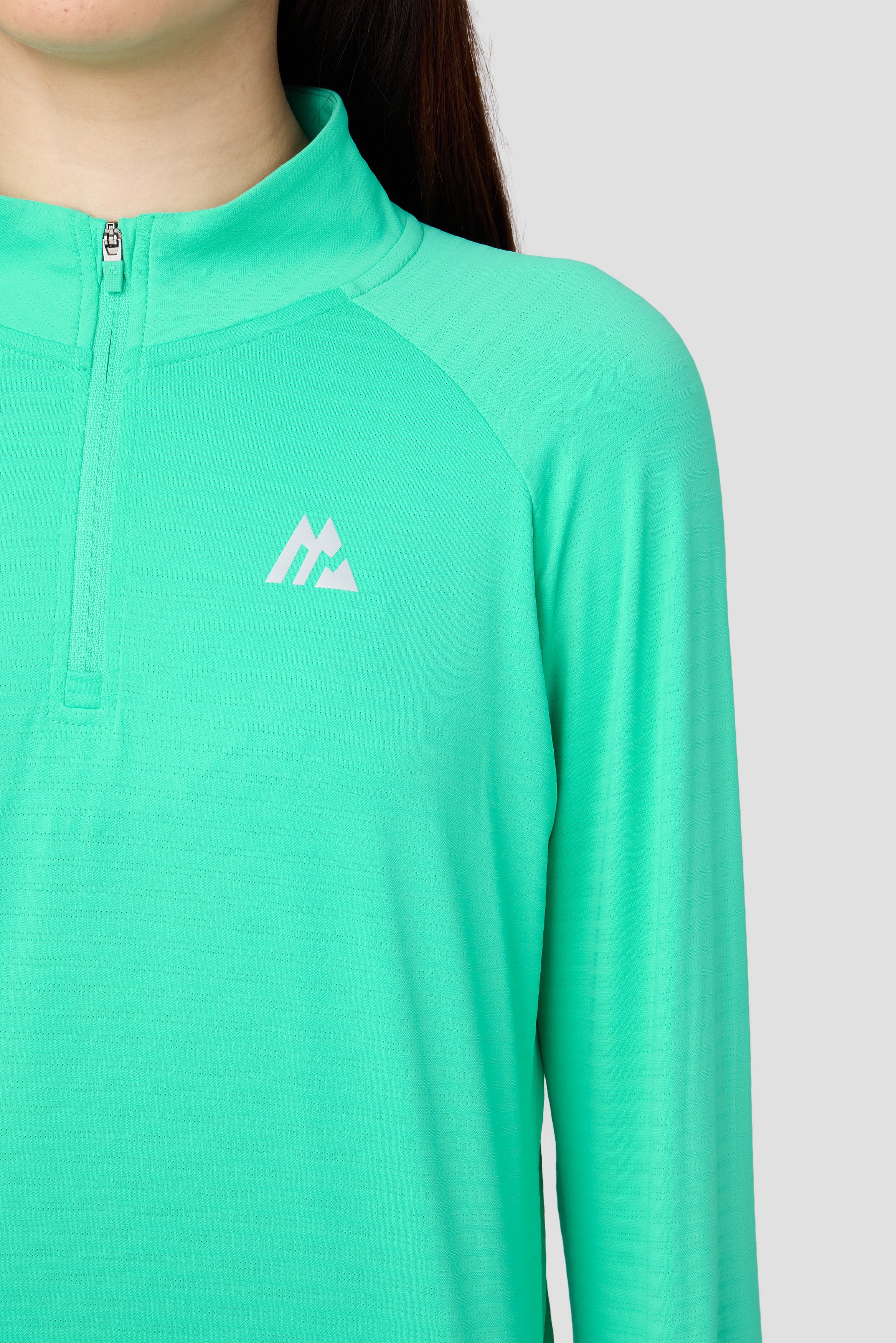 Girls Energy 1/4 Zip - Tropical Lagoon - Image 3