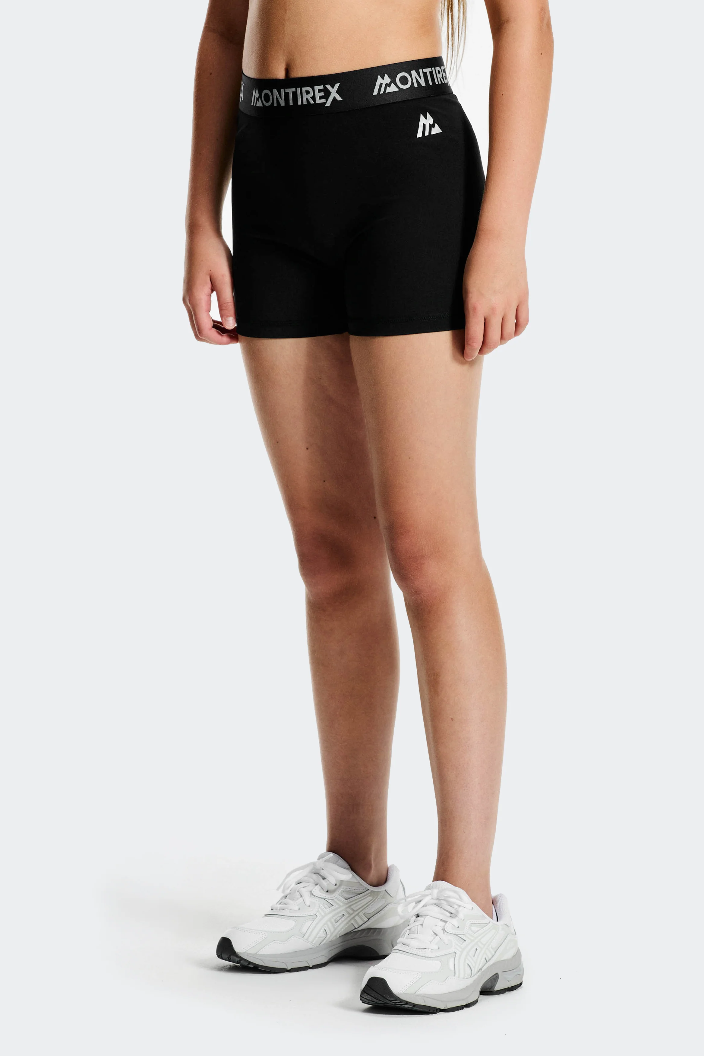 Girls Icon Cycling Short - Black