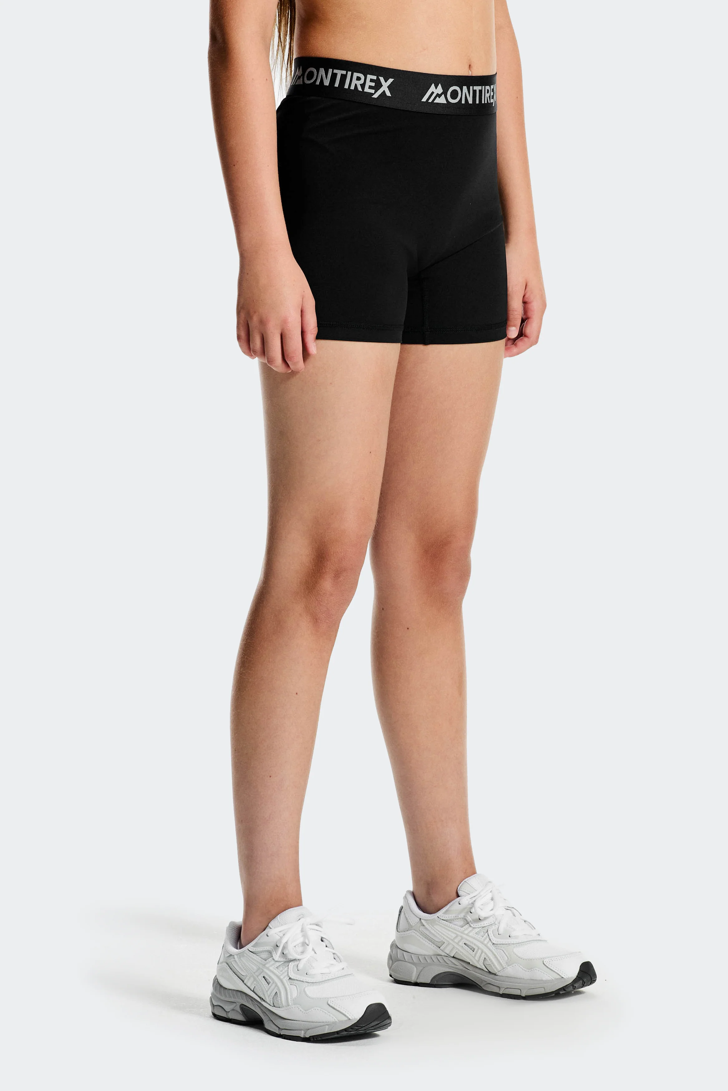 Girls Icon Cycling Short - Black - Image 2