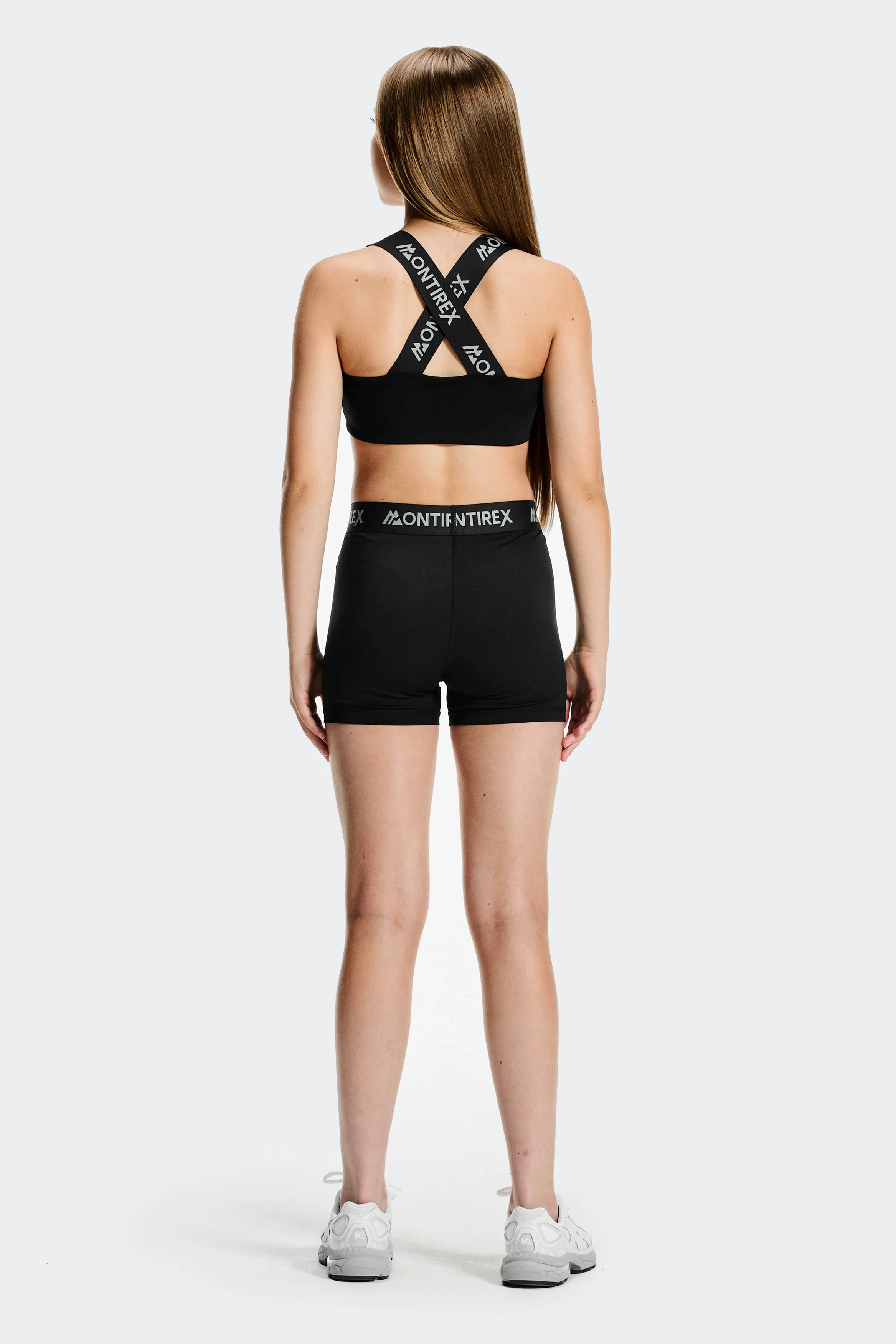 Girls Icon Cycling Short - Black - Image 4