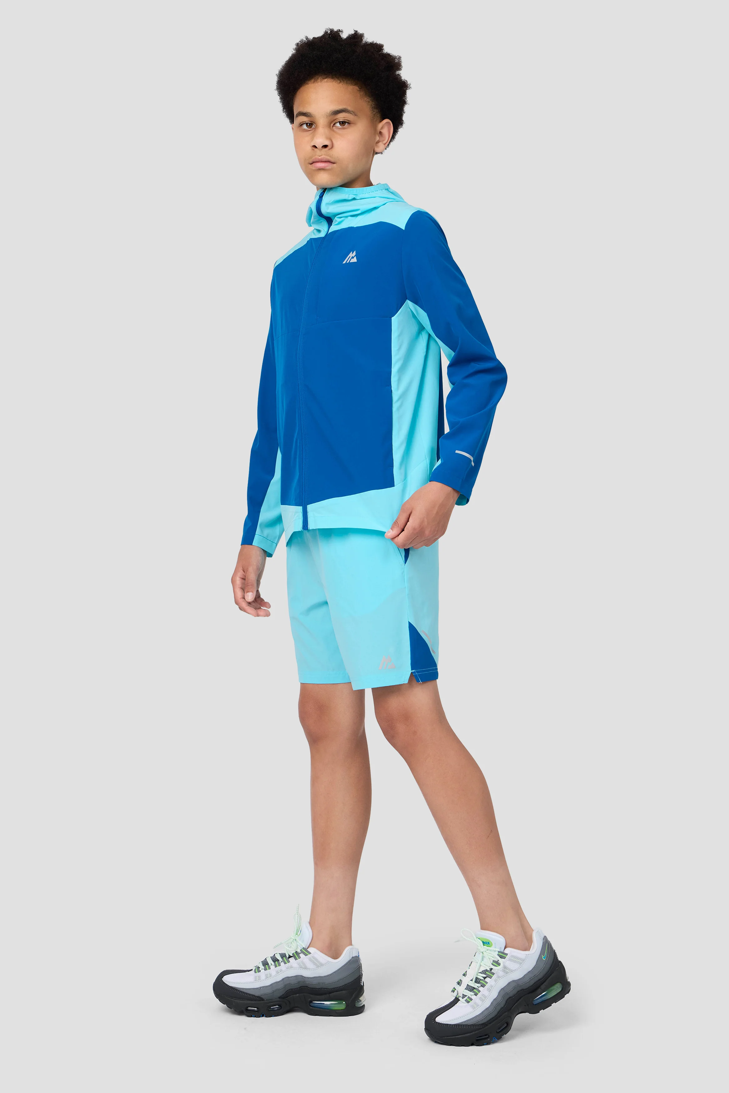 Boys Gamma Jacket - Cobalt/Neon Sky - Image 5