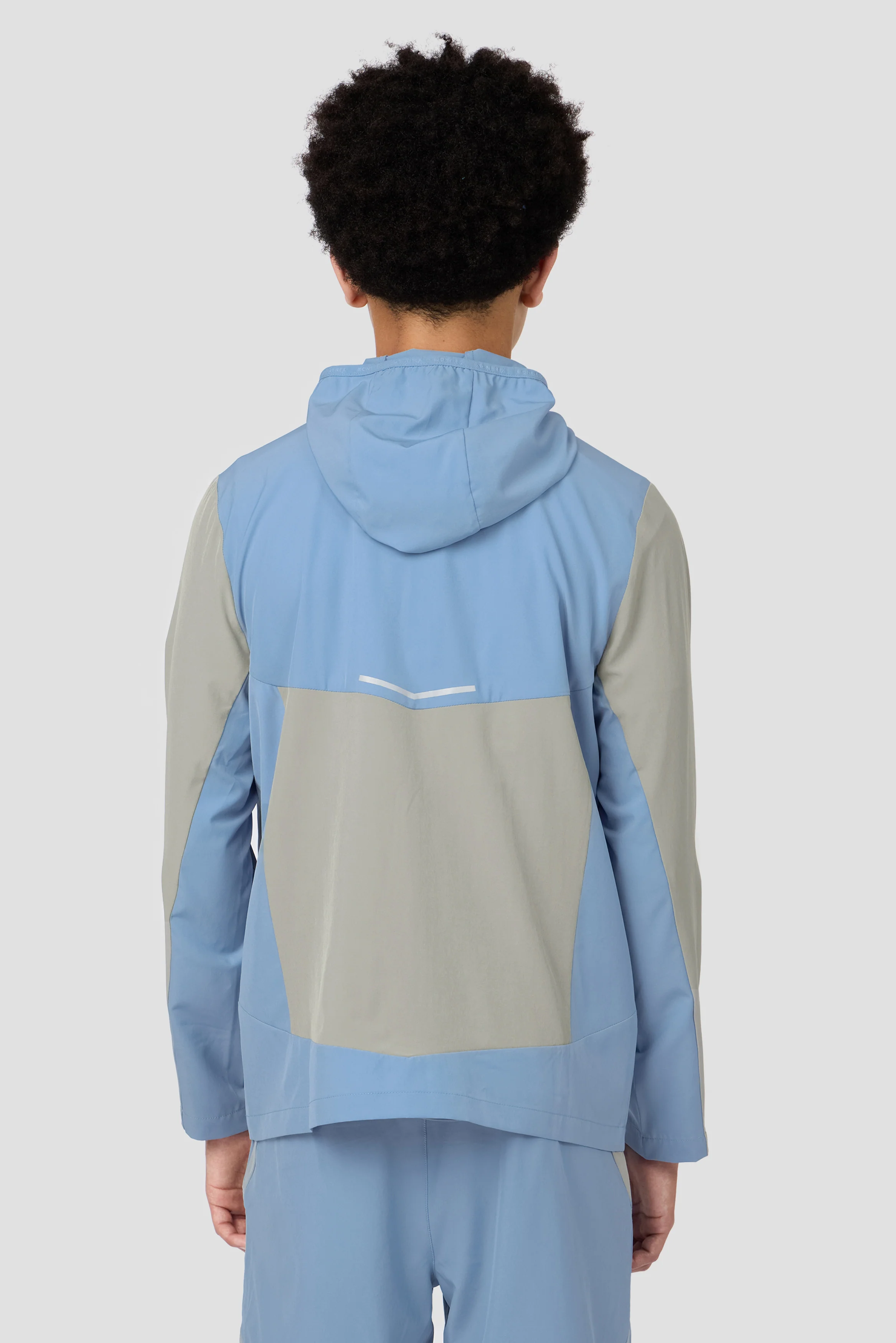 Boys Gamma Jacket - Platinum Grey/Cloudy Blue - Image 2