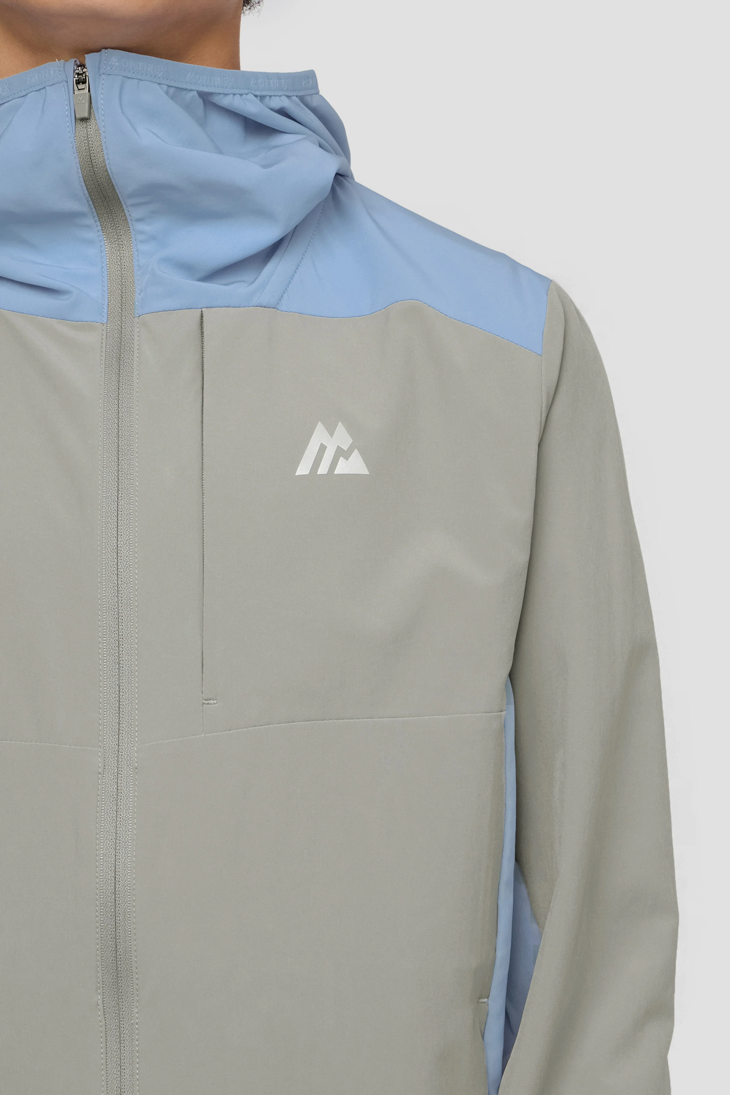 Boys Gamma Jacket - Platinum Grey/Cloudy Blue - Image 3