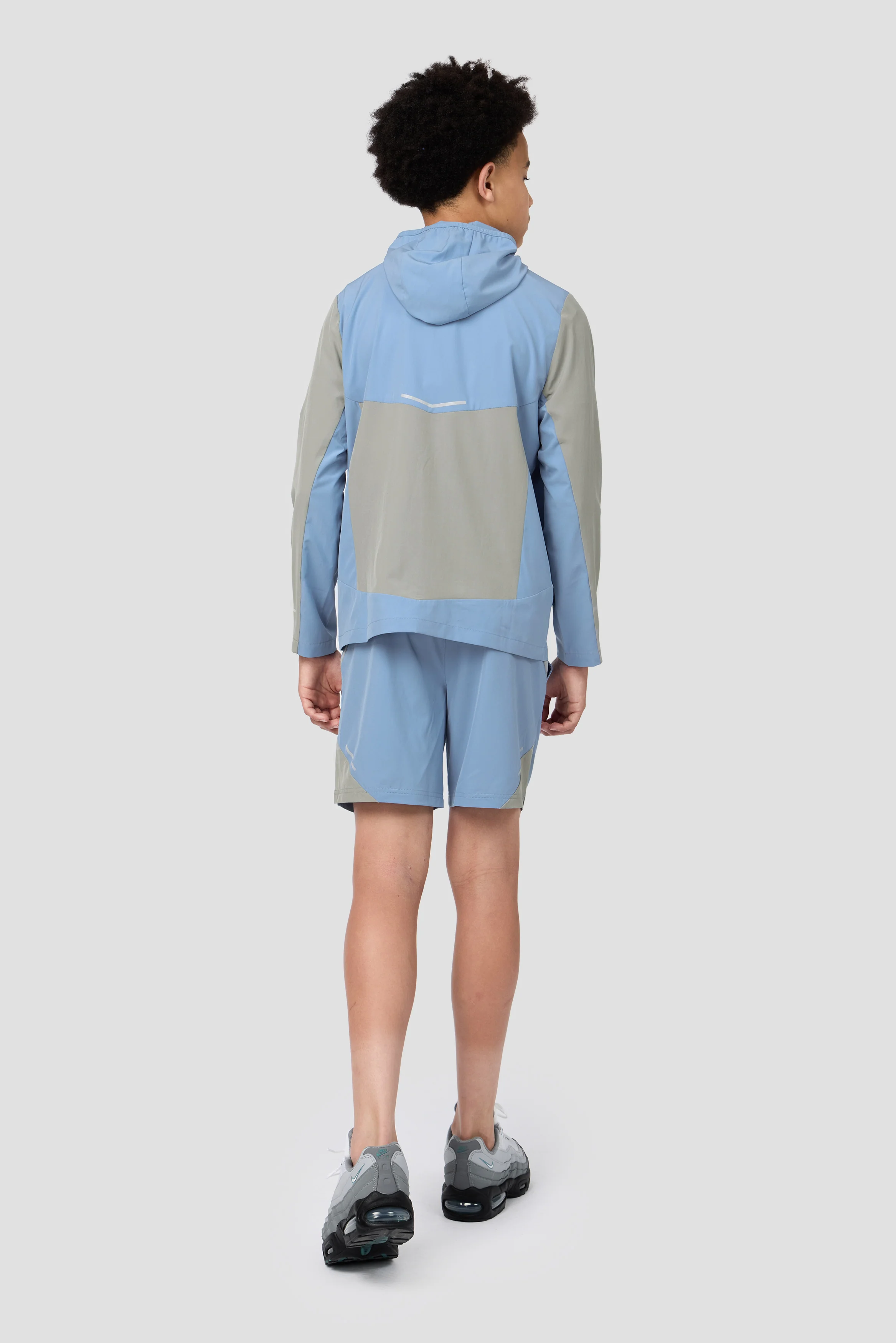 Boys Gamma Short - Cloudy Blue/Platinum Grey - Image 4