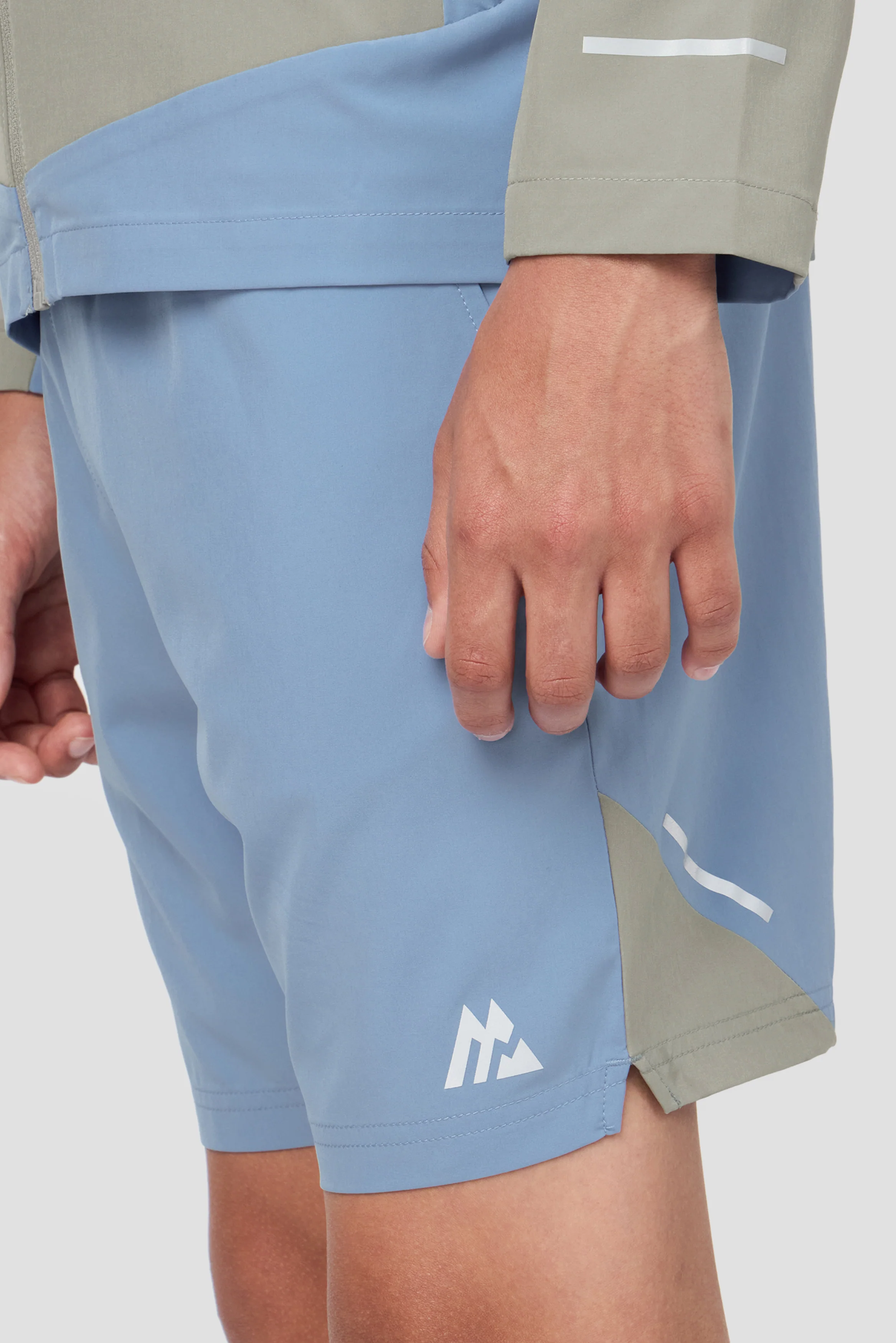 Boys Gamma Short - Cloudy Blue/Platinum Grey - Image 5