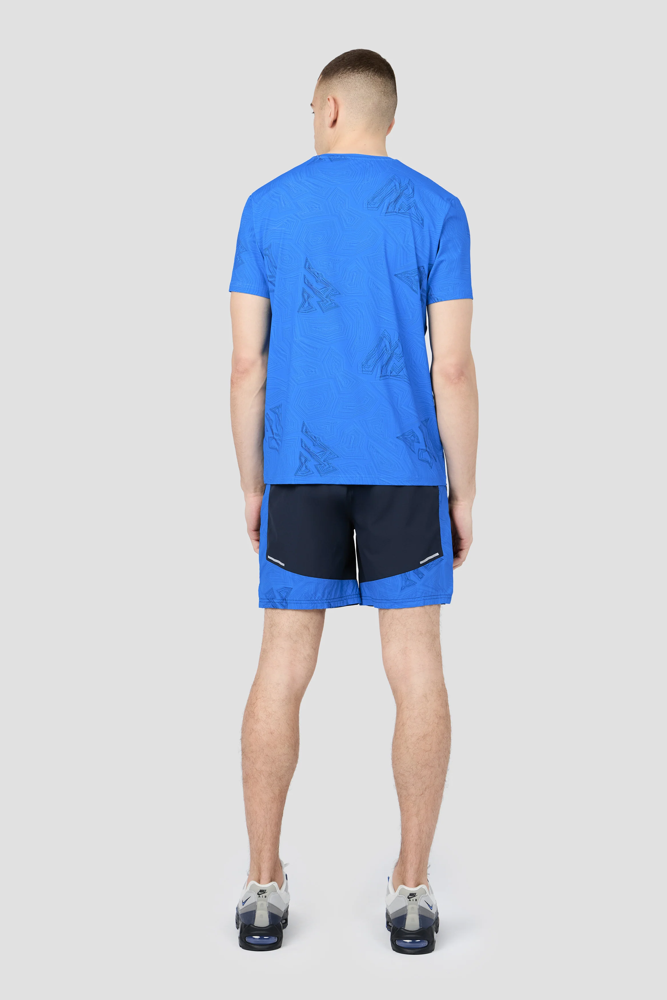 Geo M Print Short - Midnight Blue/Celestial Blue - Image 4