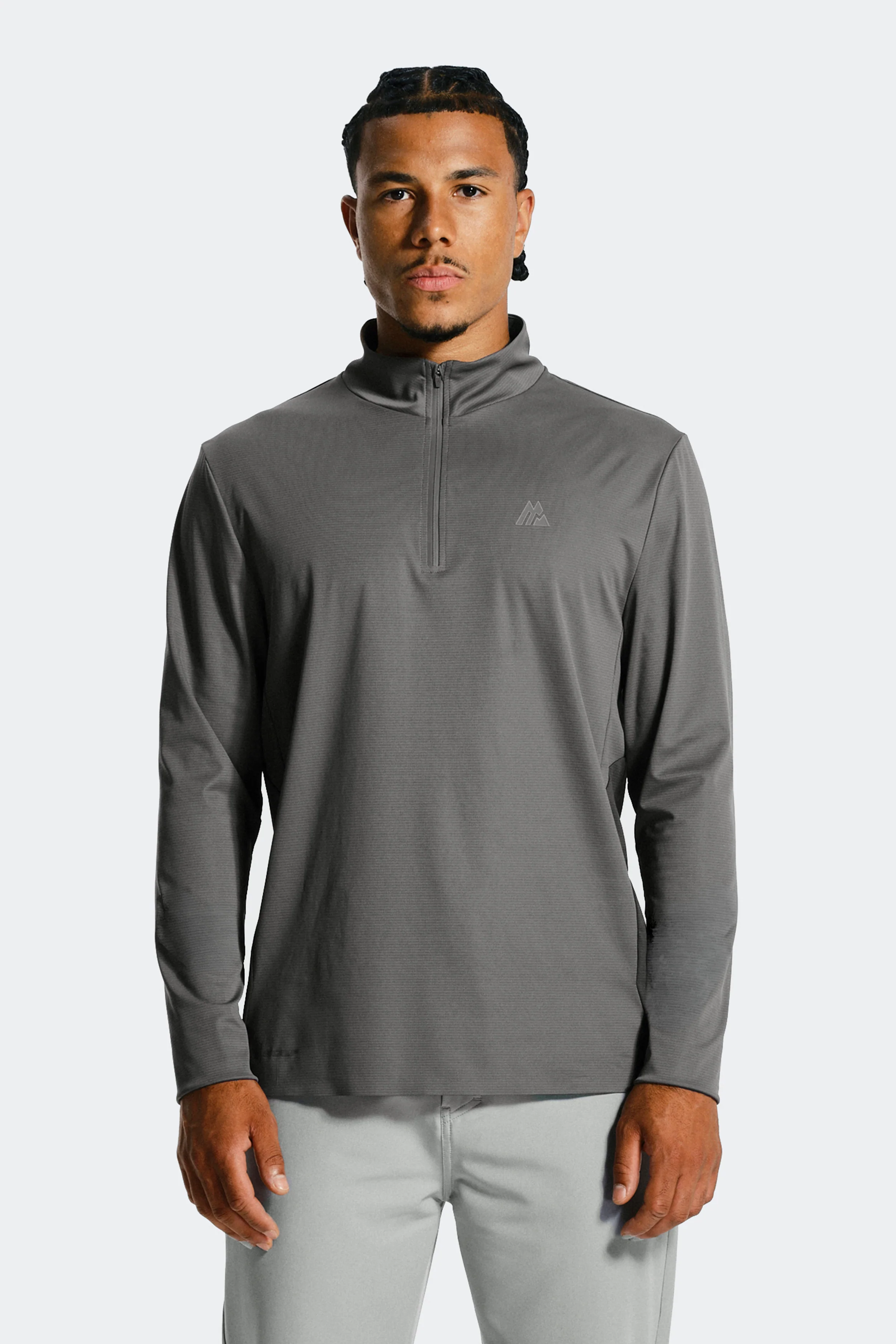 Golf 1/4 Zip - Cement Grey/Asphalt