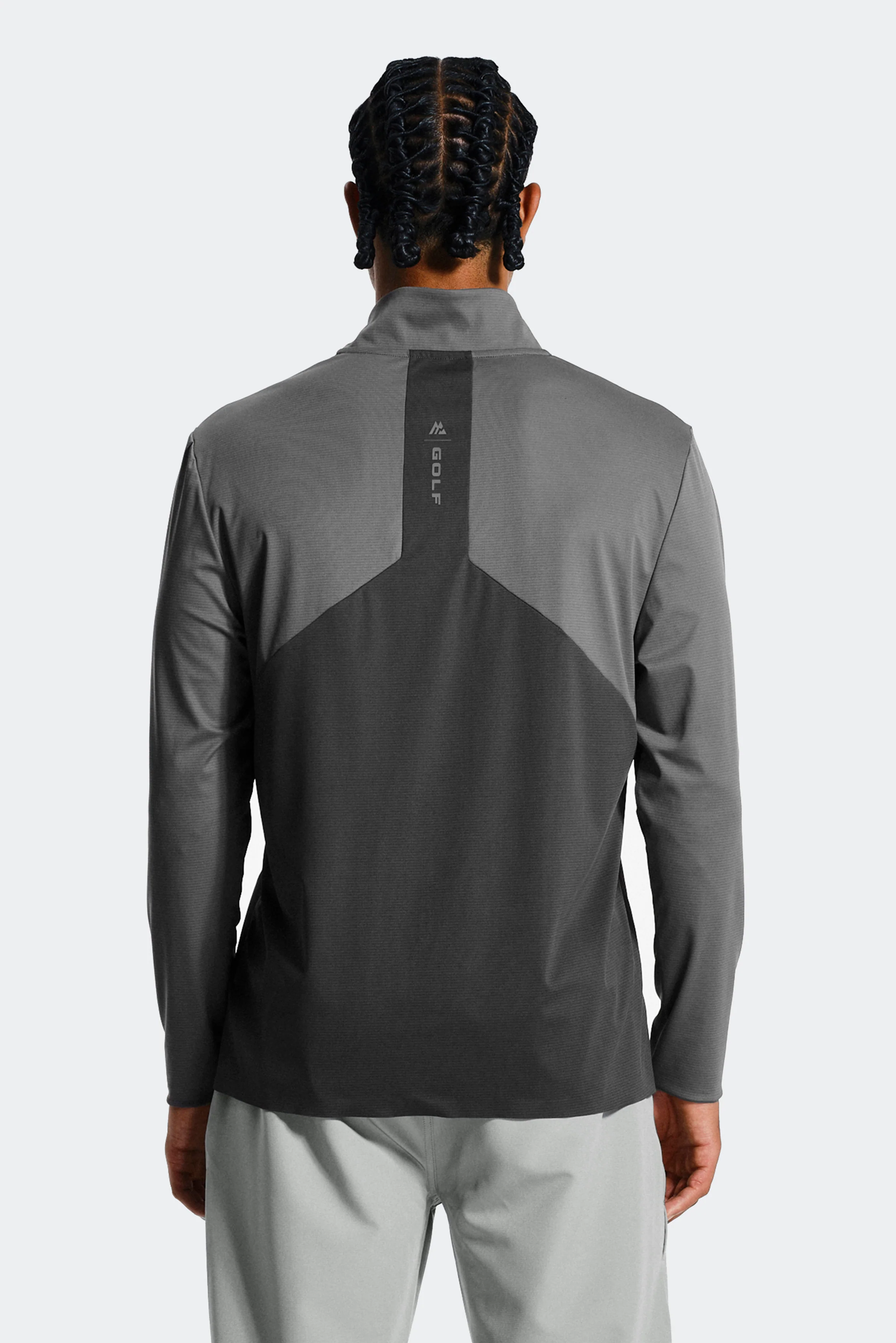 Golf 1/4 Zip - Cement Grey/Asphalt - Image 2