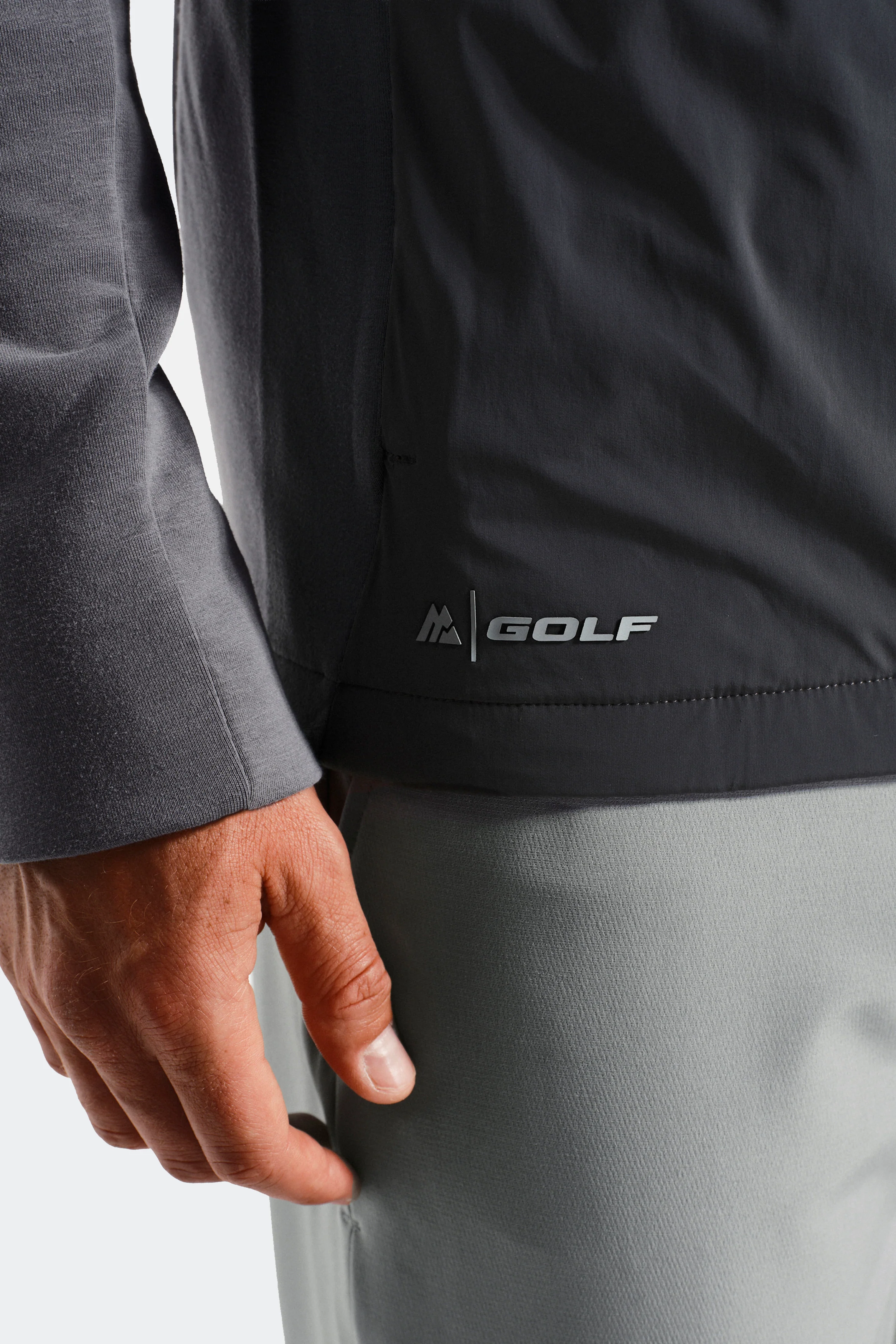 Golf Hybrid Jacket - Asphalt/Cement Grey - Image 4