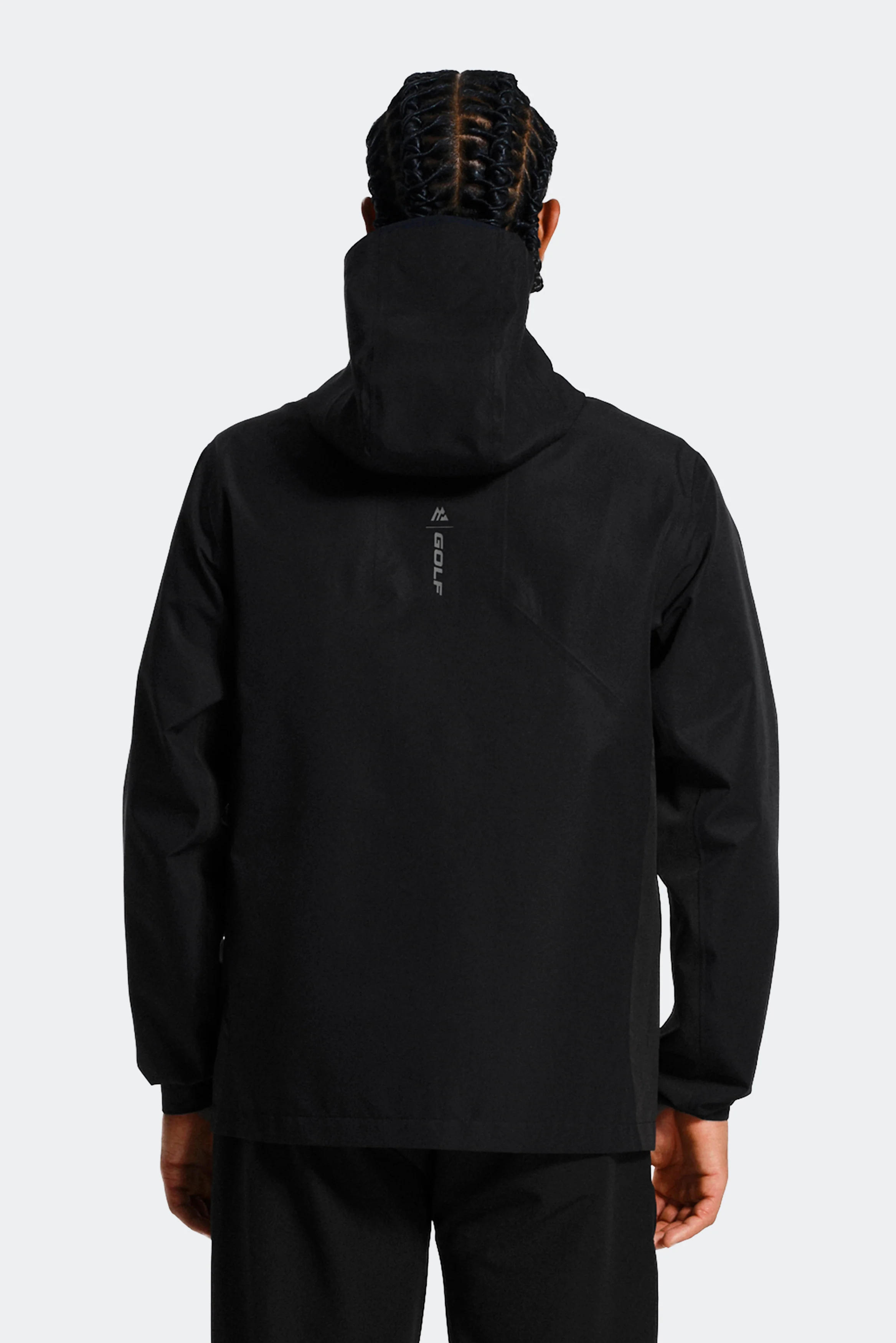 Golf Waterproof Jacket - Black/Onyx - Image 2