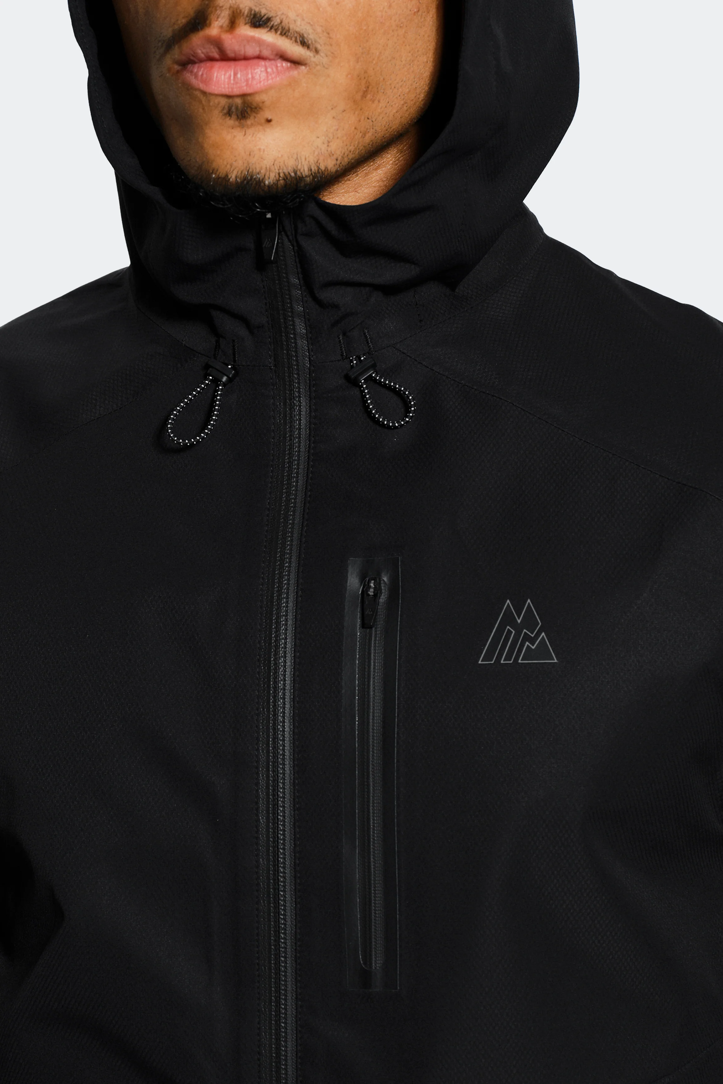 Golf Waterproof Jacket - Black/Onyx - Image 3