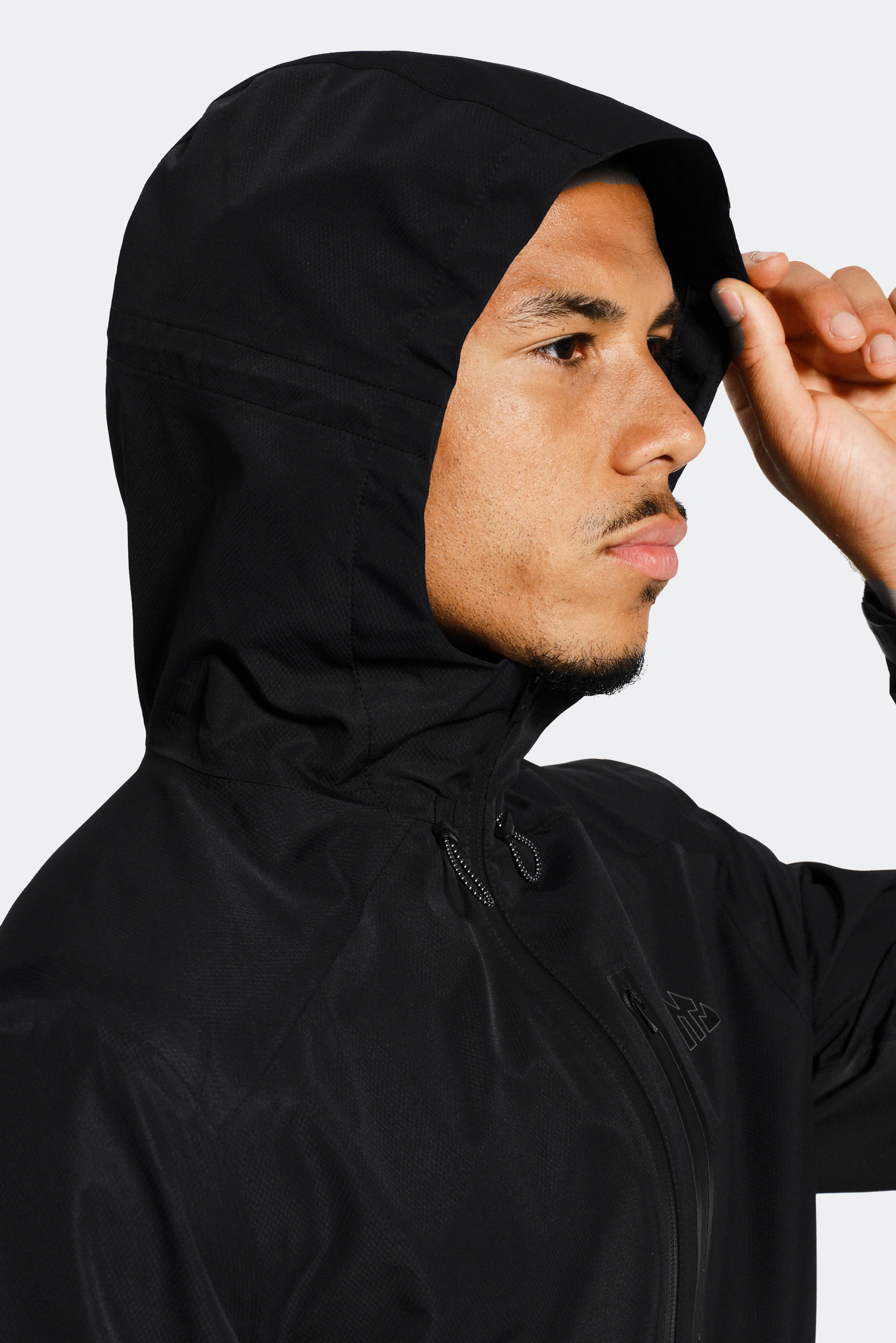 Golf Waterproof Jacket - Black/Onyx - Image 5