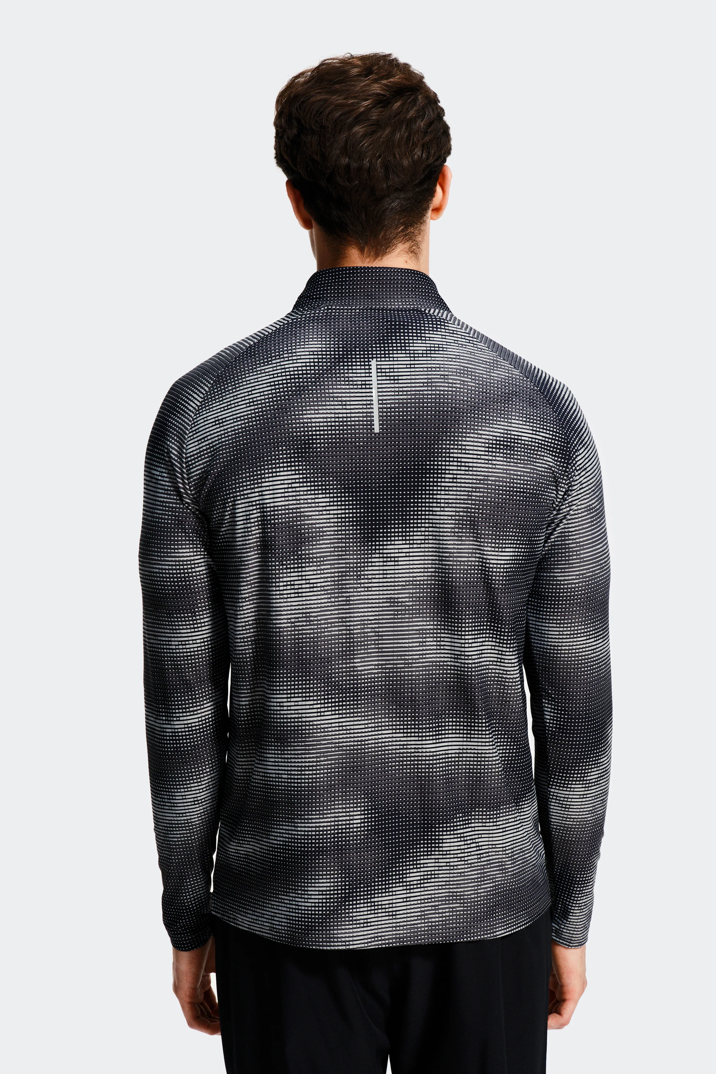 Haze 1/4 Zip - Black/Asphalt/Platinum Grey - Image 2