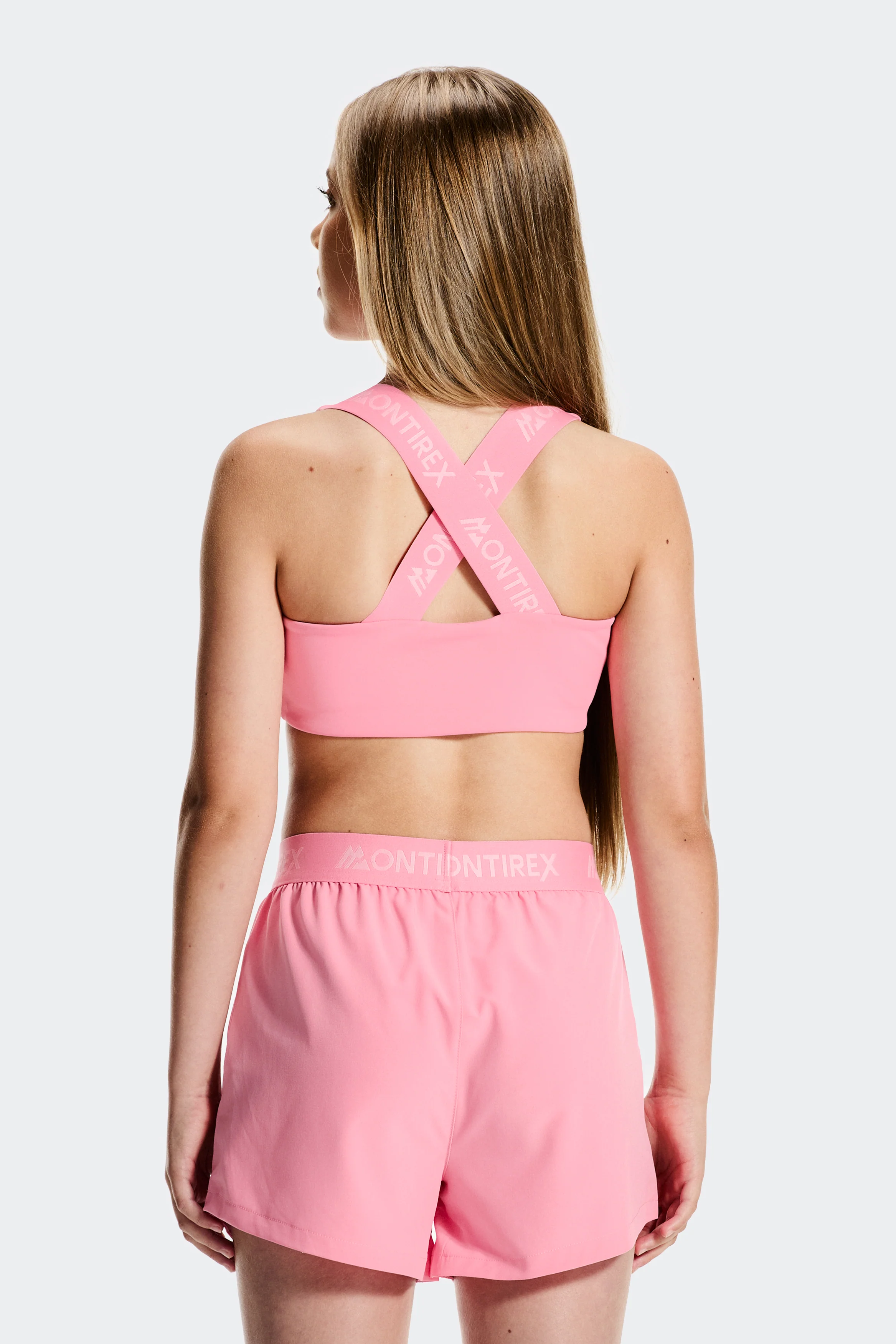 Girls Icon Bra Top - Sweet Pink - Image 2