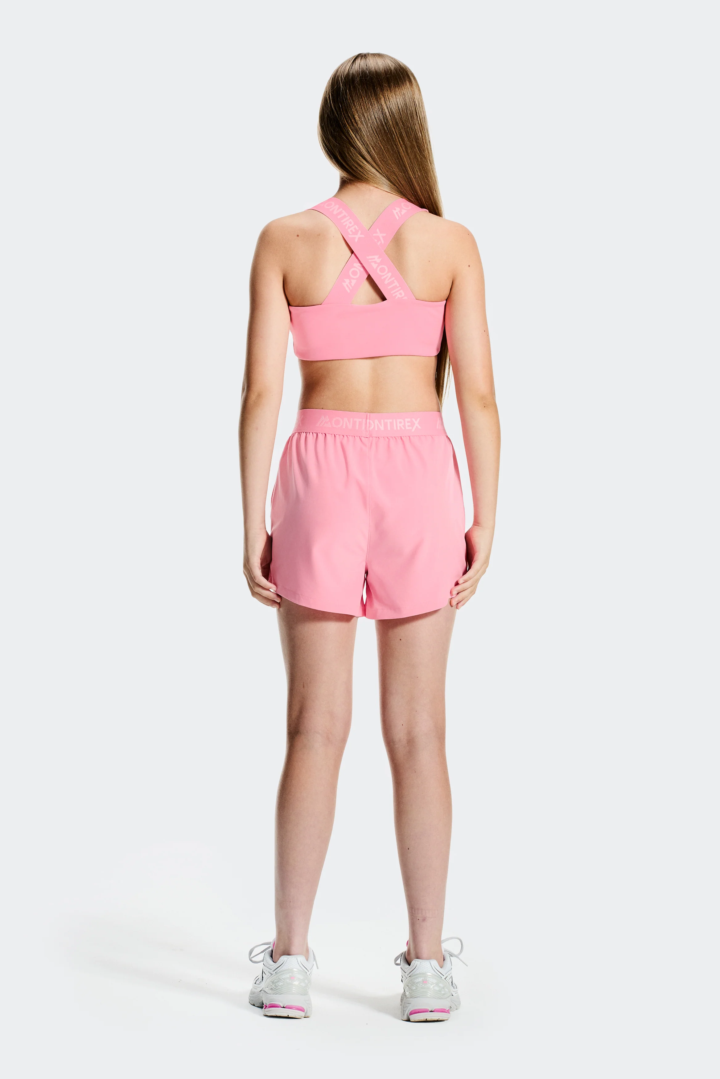 Girls Icon Woven Short - Sweet Pink - Image 4