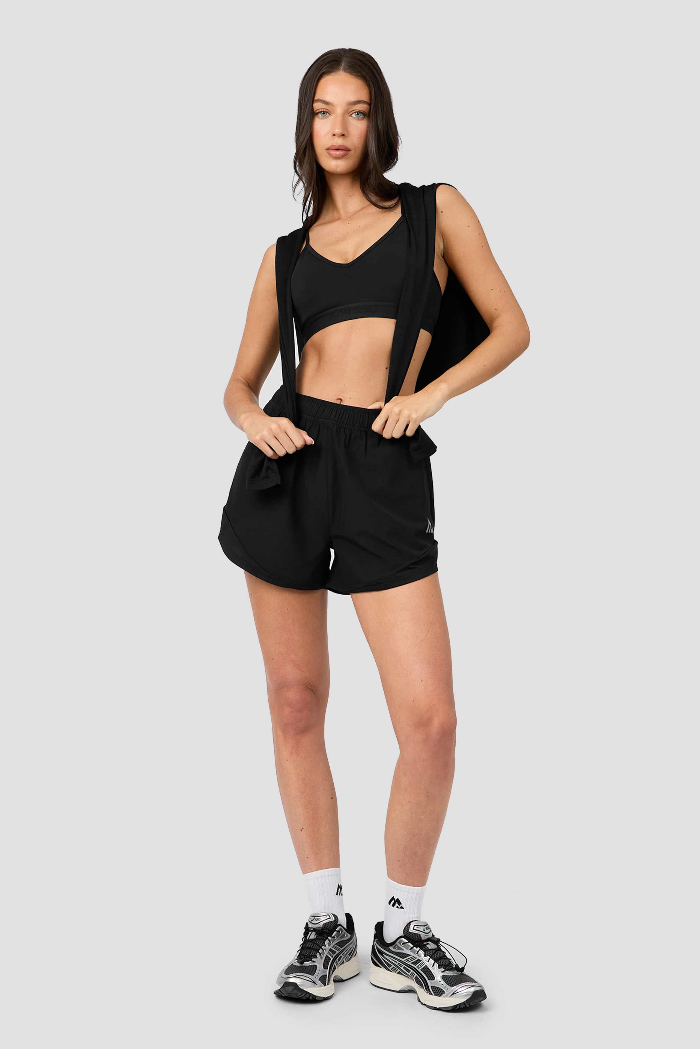 Icon Strappy Bra  - Black - Image 3