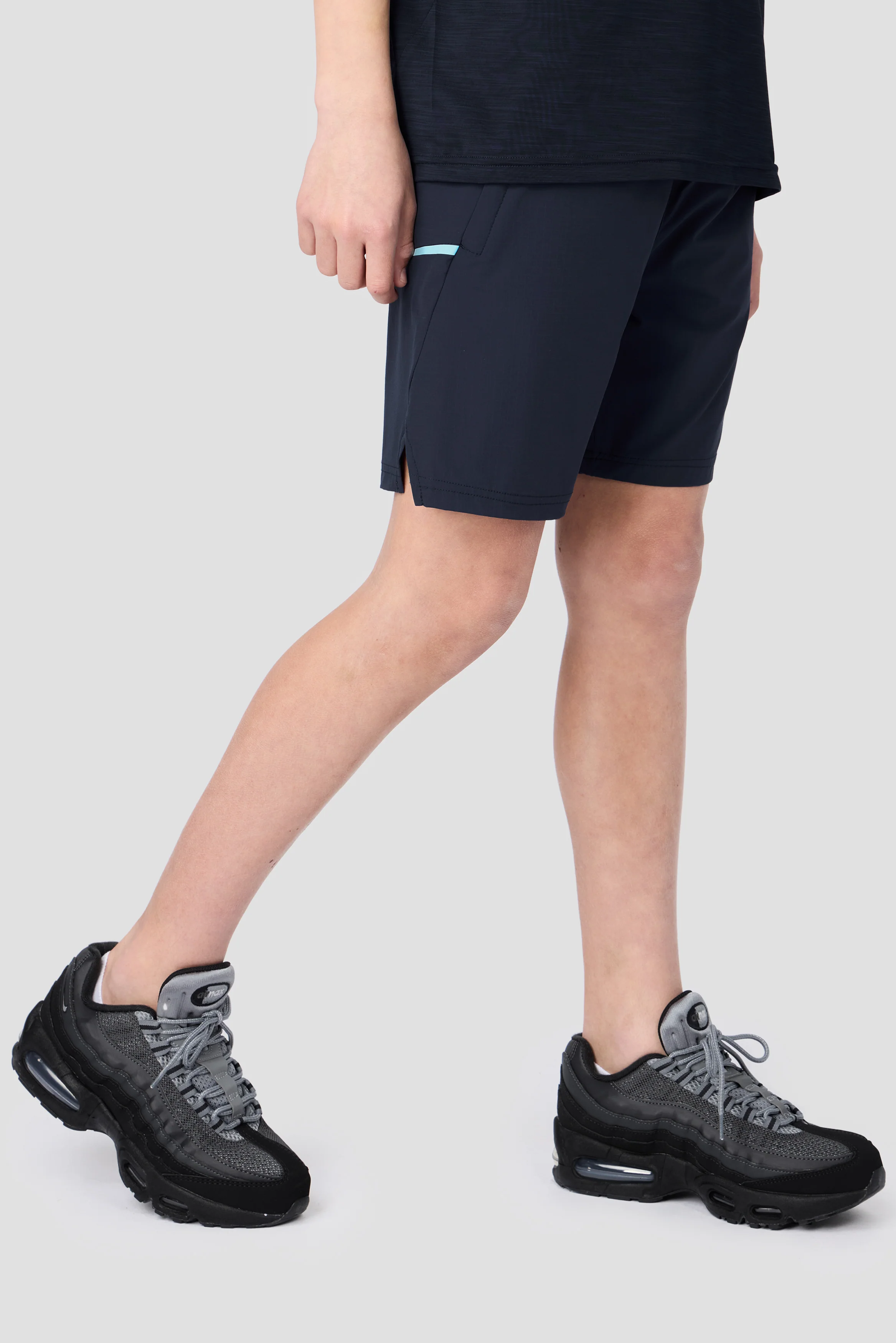 Boys Ignite Short - Midnight Blue/Neon Sky - Image 2