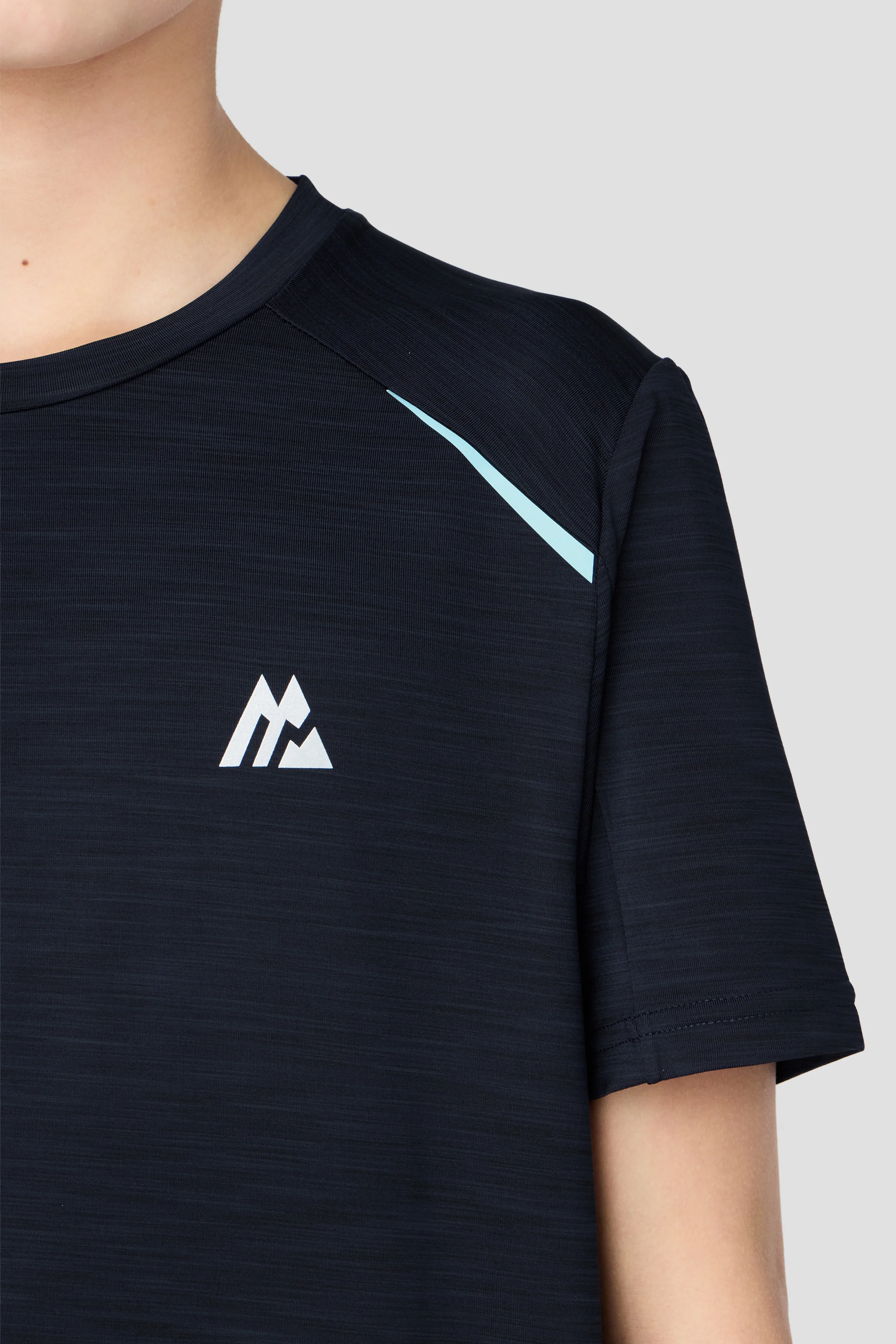 Boys Ignite T-Shirt - Midnight Blue/Neon Sky - Image 3