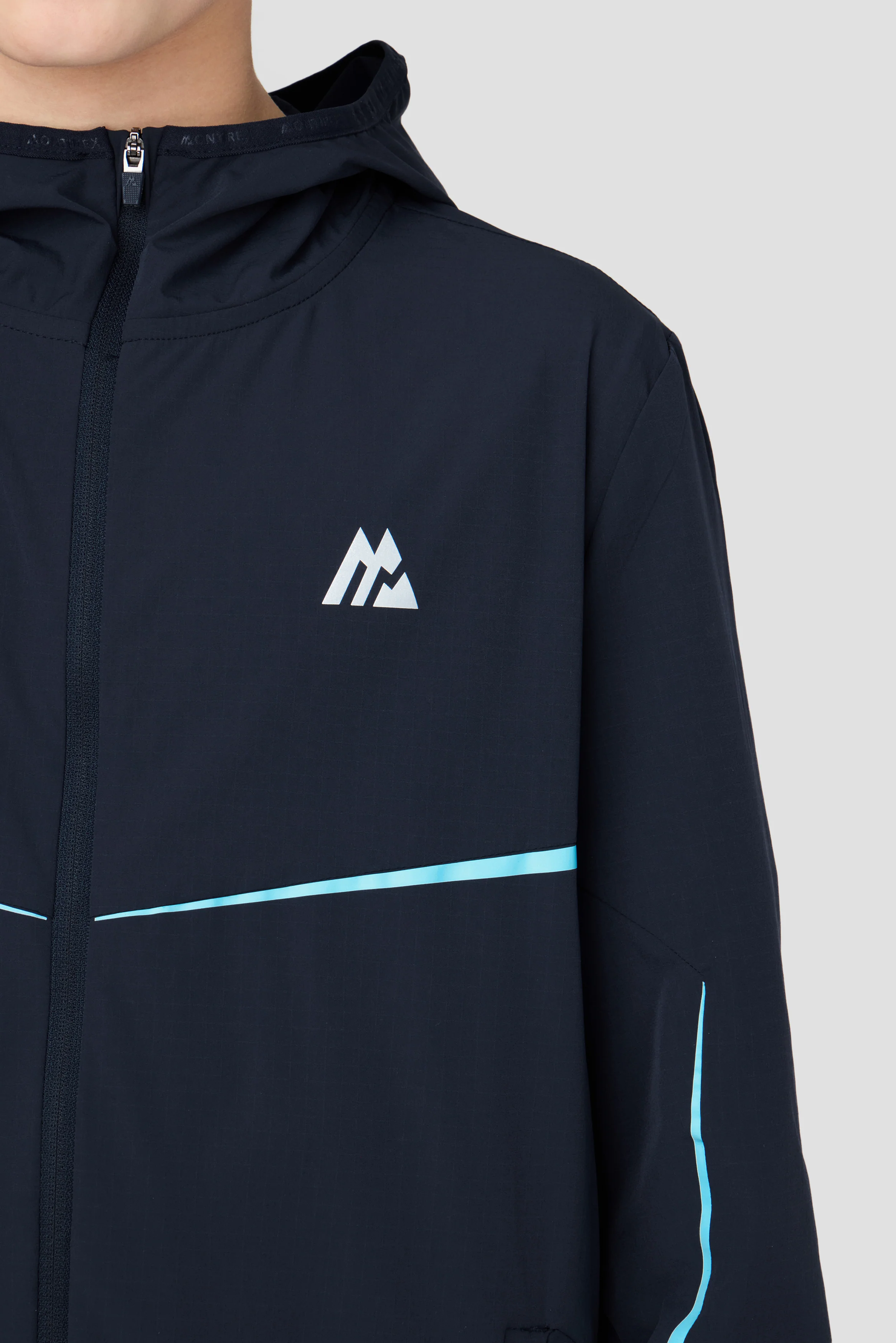 Boys Ignite Windbreaker - Midnight Blue/Neon Sky - Image 3