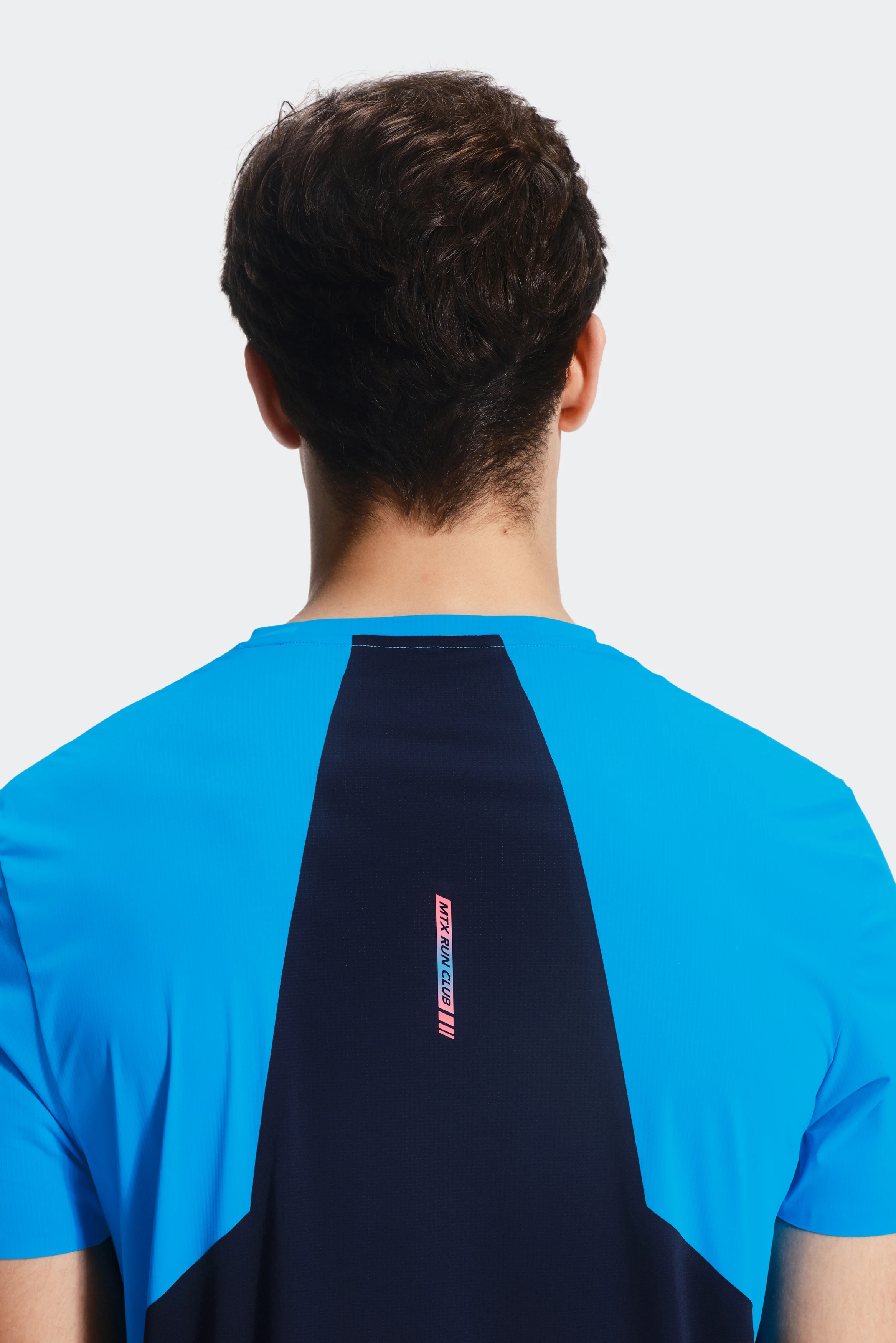 MTX Run Vertex T-Shirt - Maya Blue/Midnight Blue - Image 4