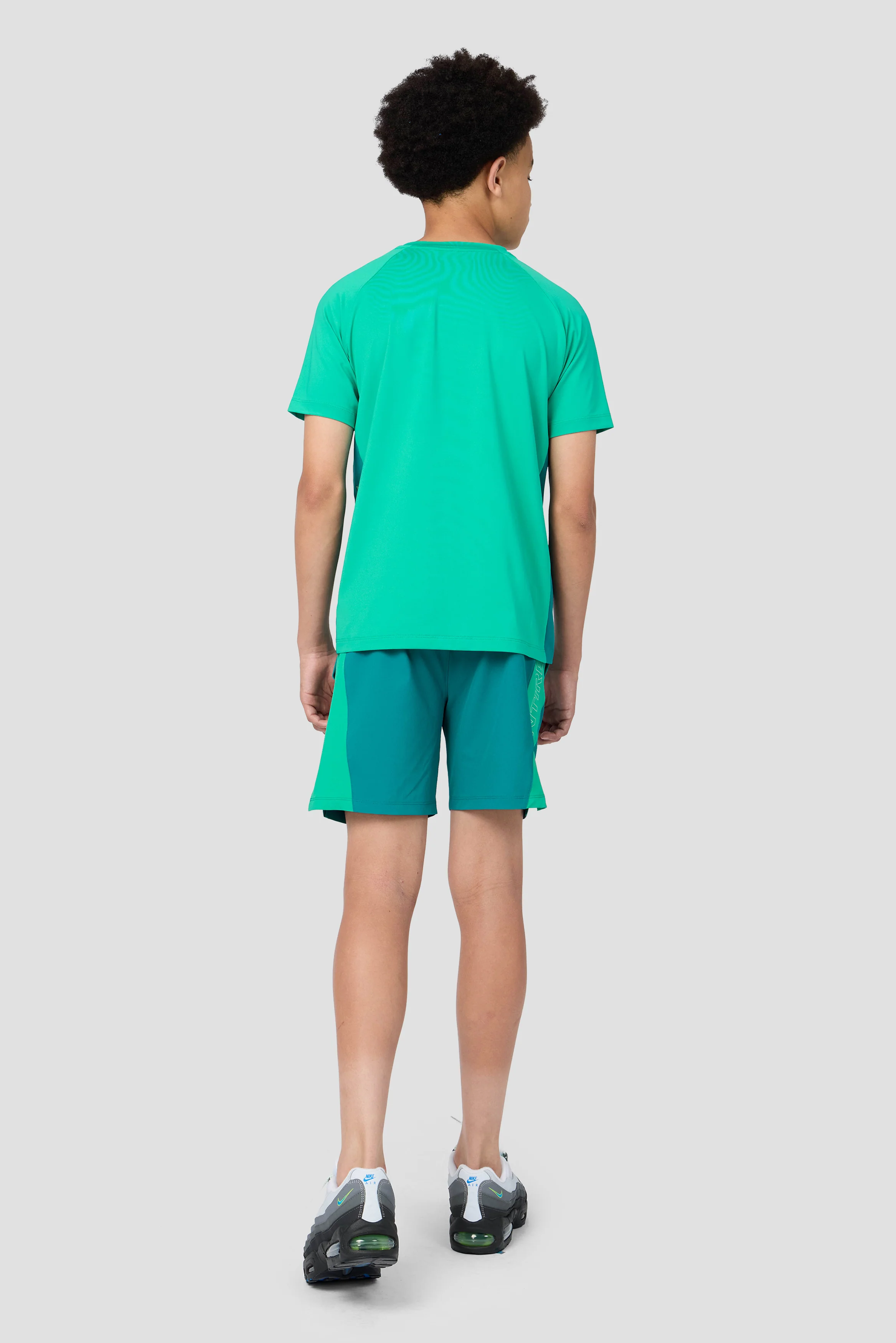 Boys Optic Short - Lagoon Green/Cyber Jade/Duck Egg - Image 4