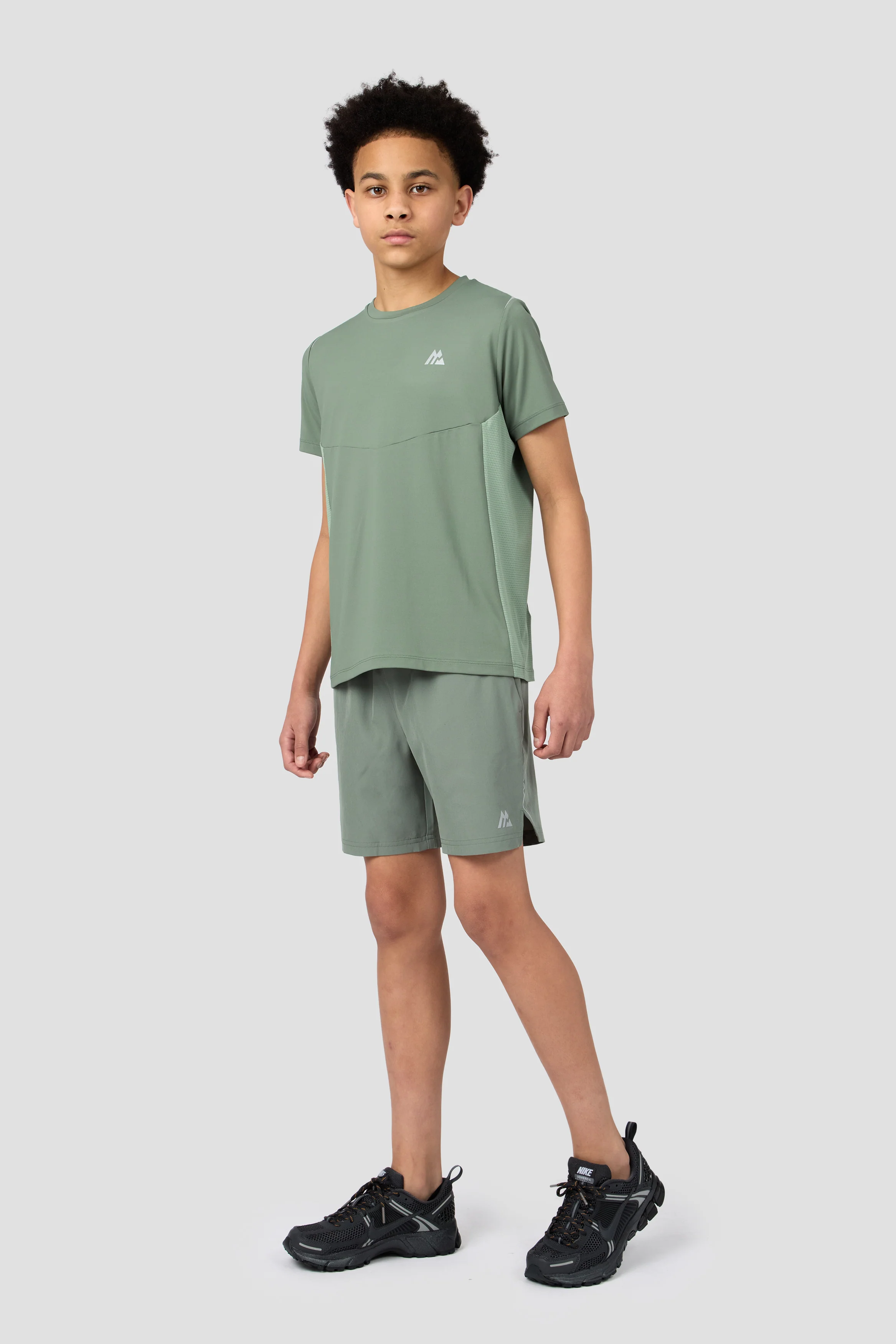 Boys Scope Short - Green Slate/Ash Green - Image 3