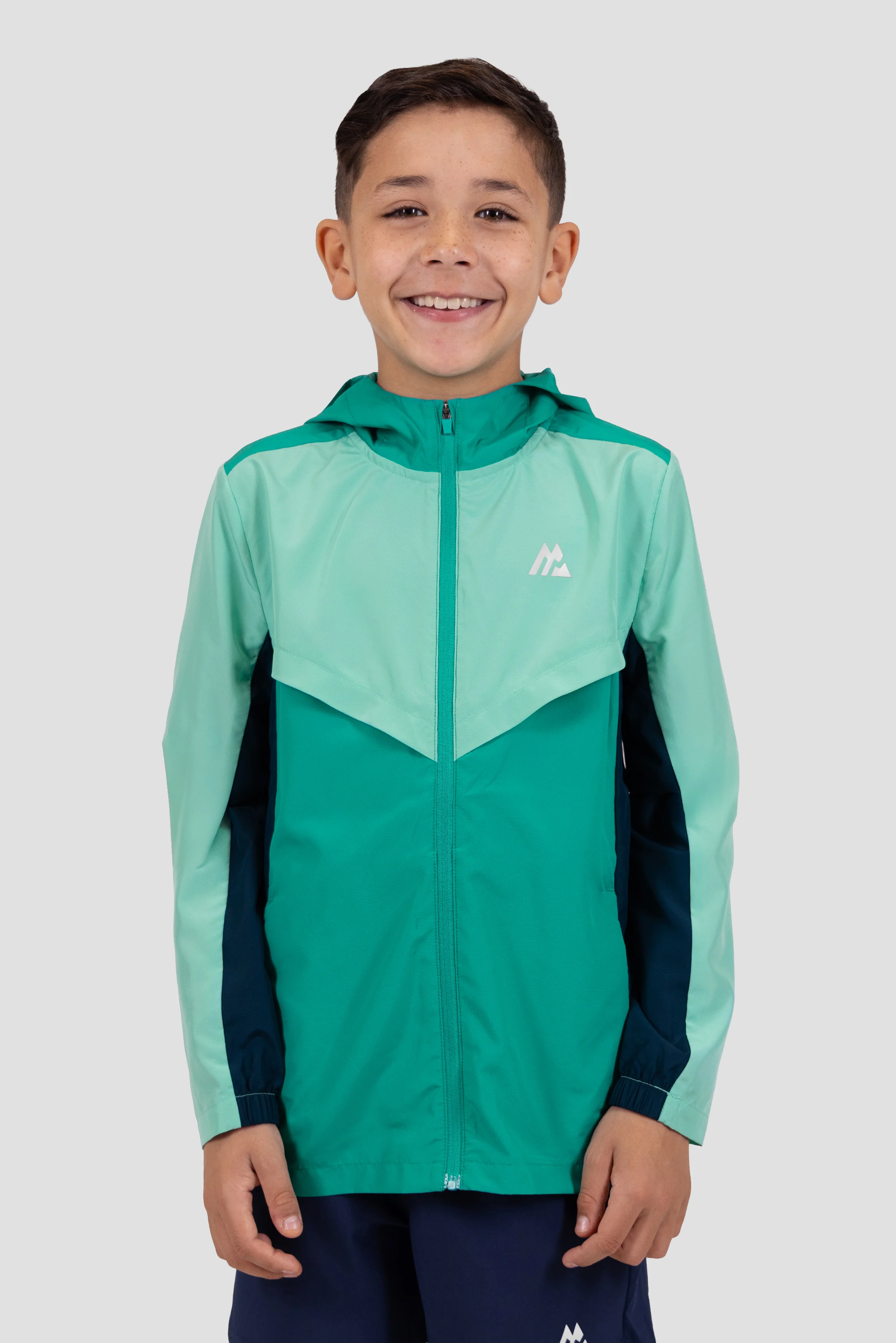 Boys Speed 2.0 Windbreaker - Aruba/Fluorite/Midnight Blue