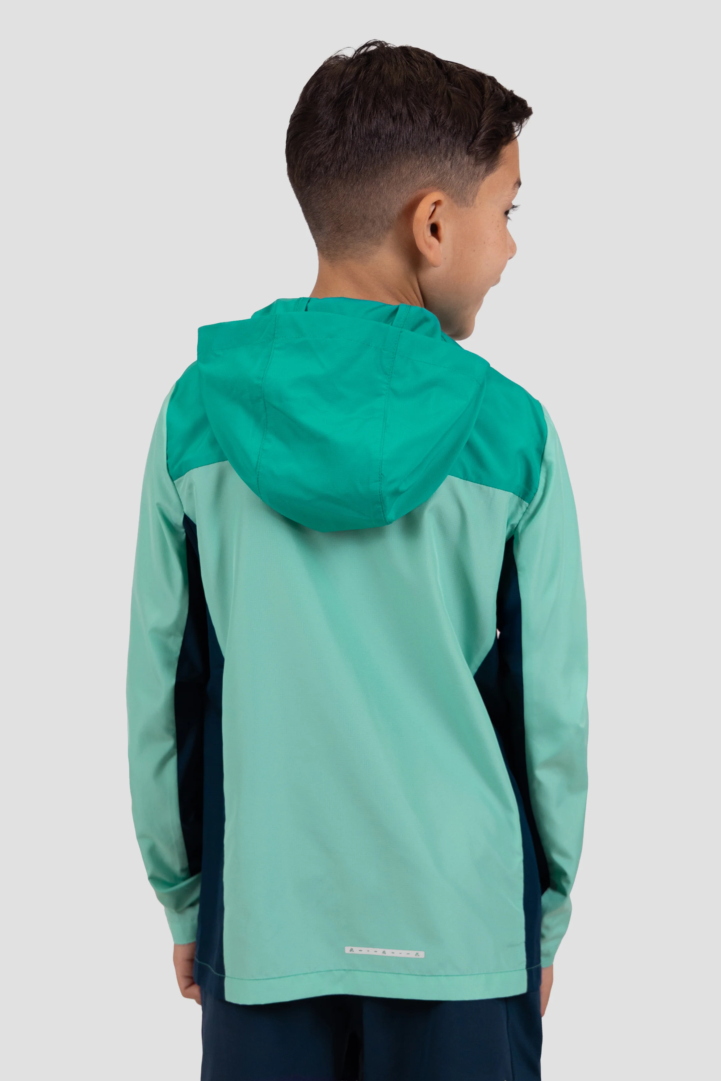 Boys Speed 2.0 Windbreaker - Aruba/Fluorite/Midnight Blue - Image 2