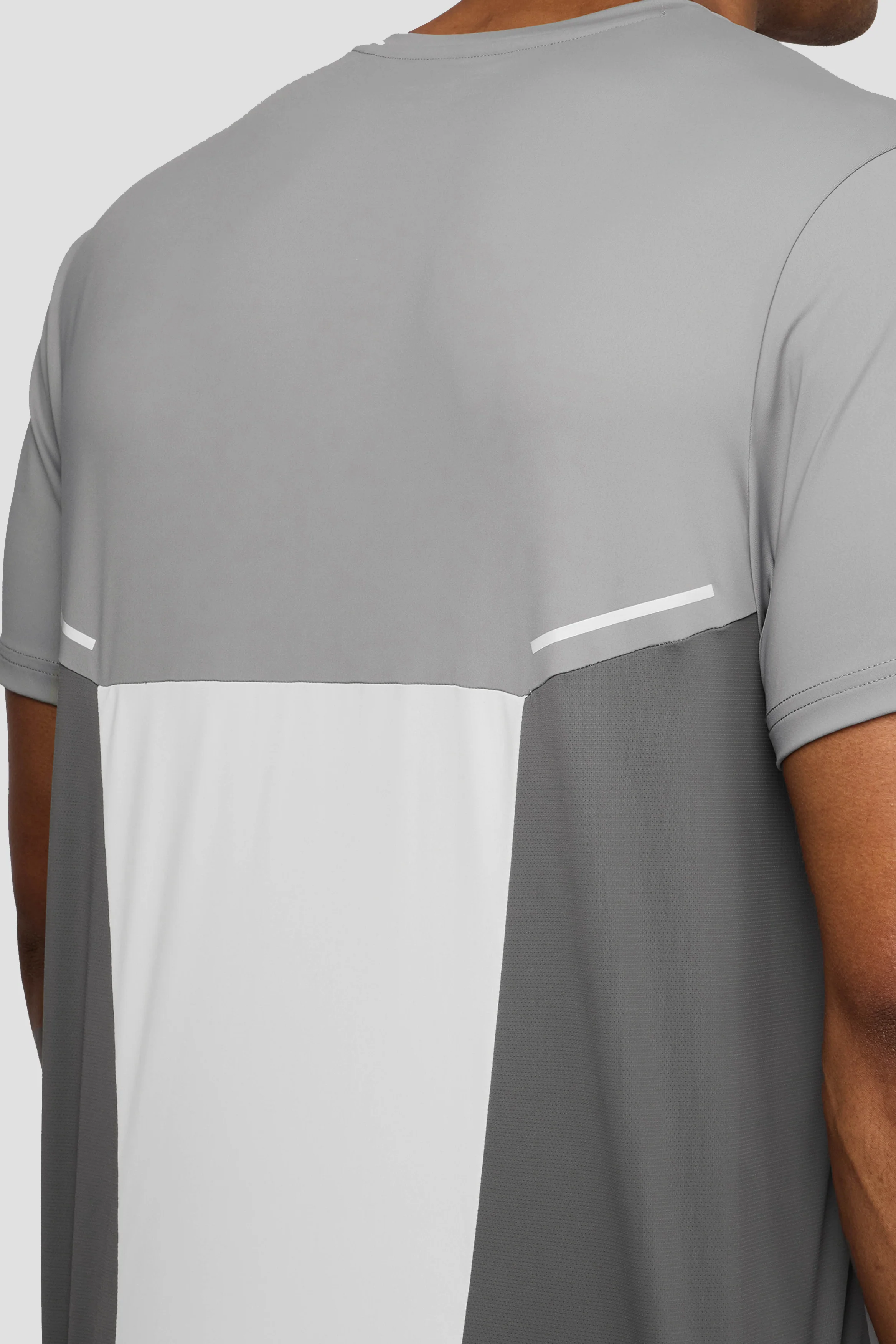 Strive T-Shirt - Platinum Grey/Cement Grey/Light Smoke Grey - Image 4