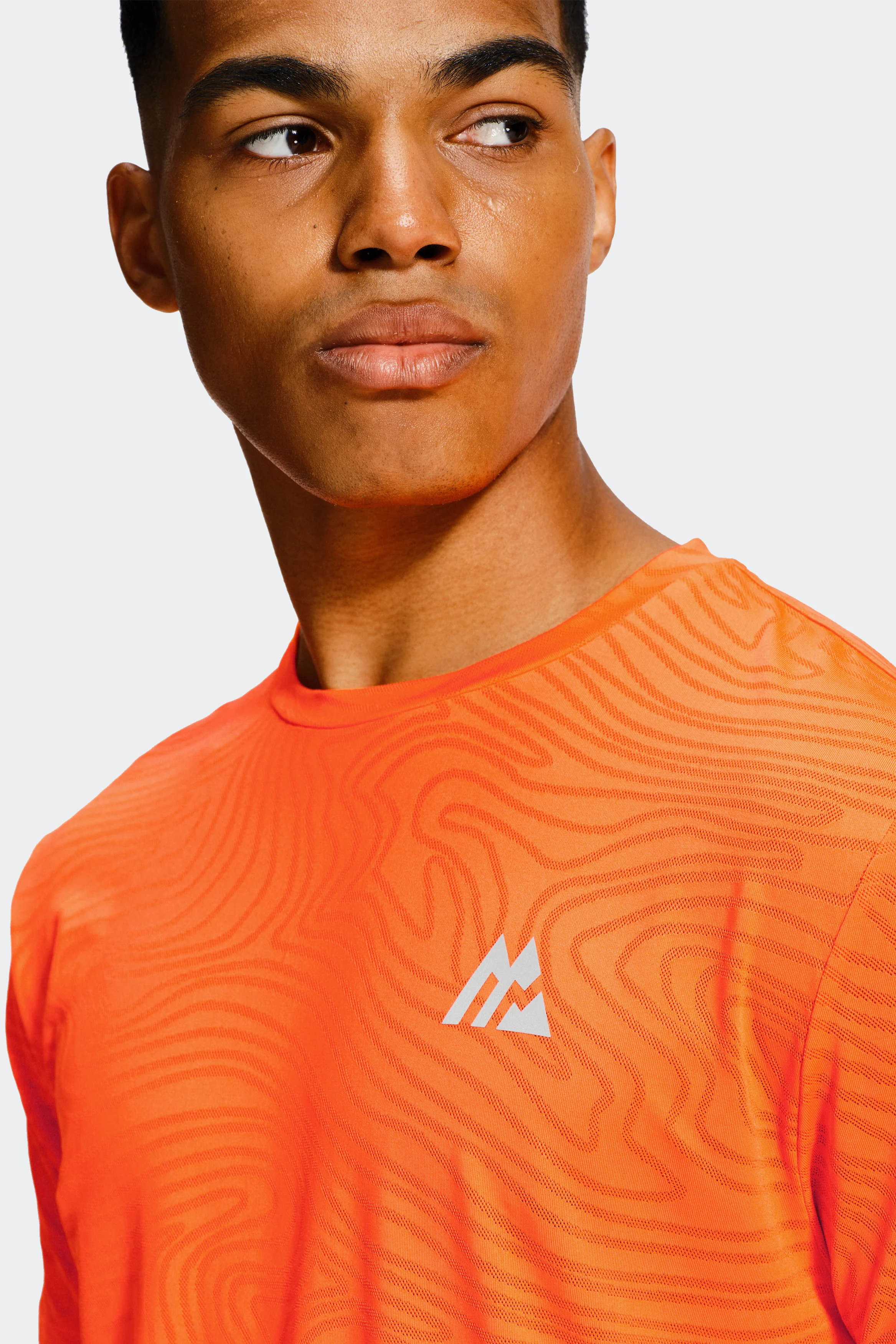 Tide T-Shirt - Fiery Orange - Image 3