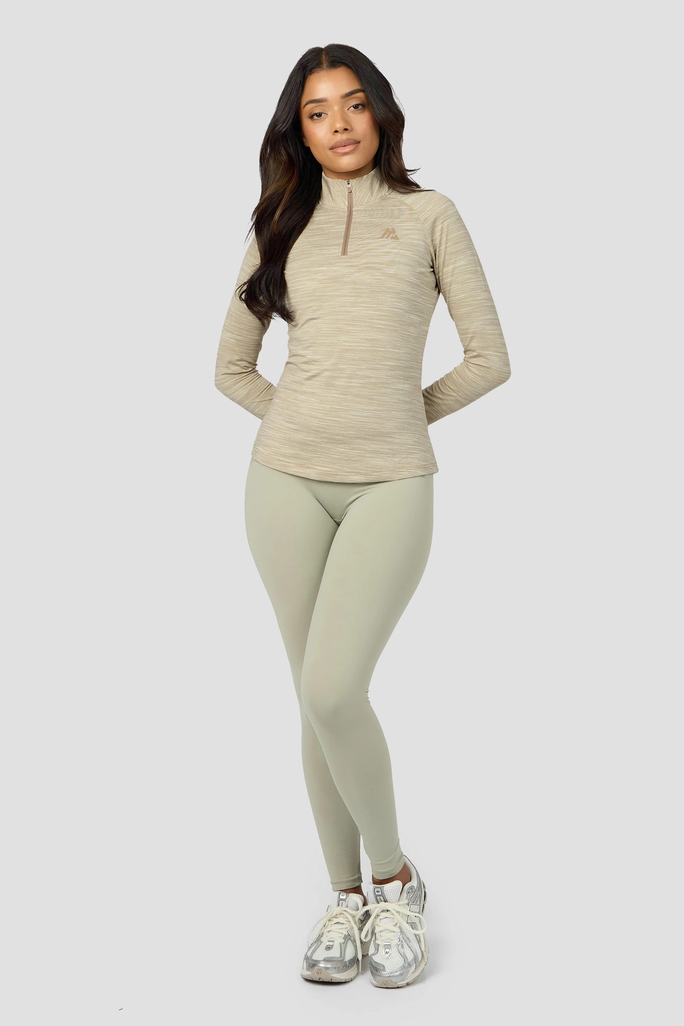Women's Trail 1/4 Zip - Maple Multi - Image 2