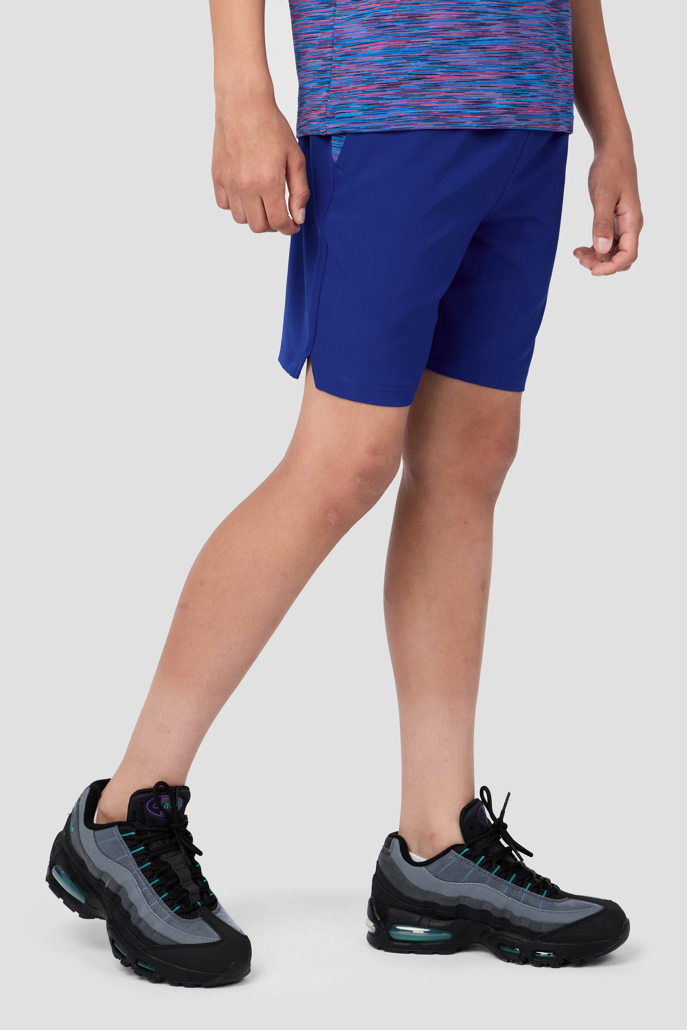Boys Trail 2.0 Short - Blue/Navy/Pink - Image 2