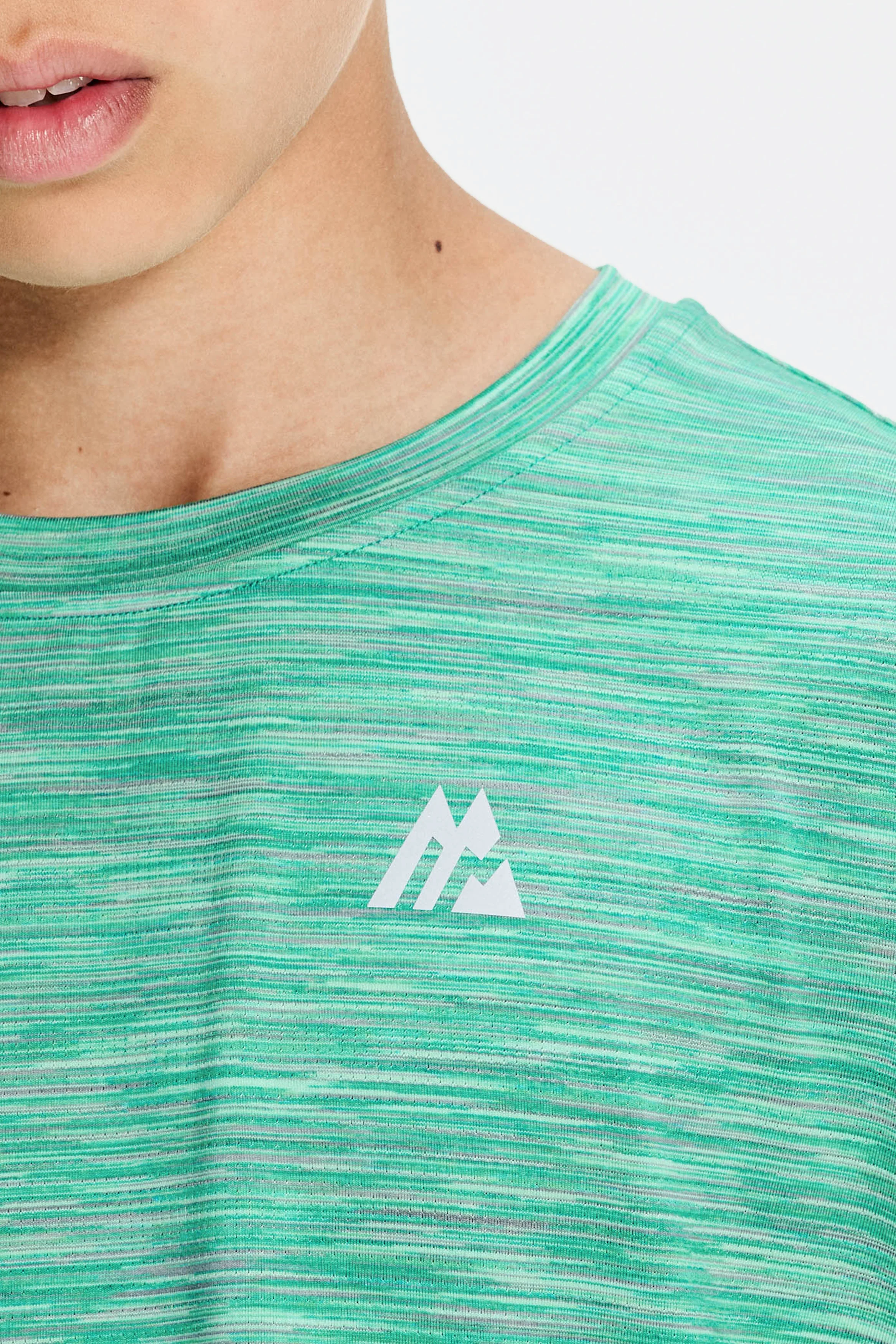 Boys Trail T-Shirt - Grey/Jade - Image 3