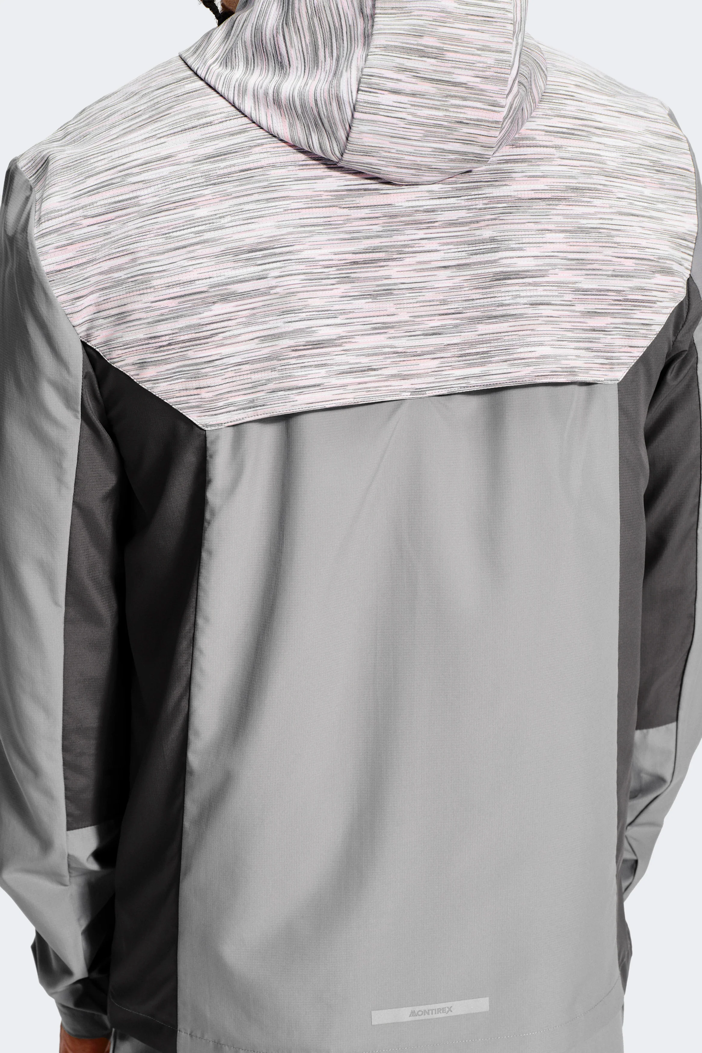 Trail Windbreaker - Grey/Pink - Image 5