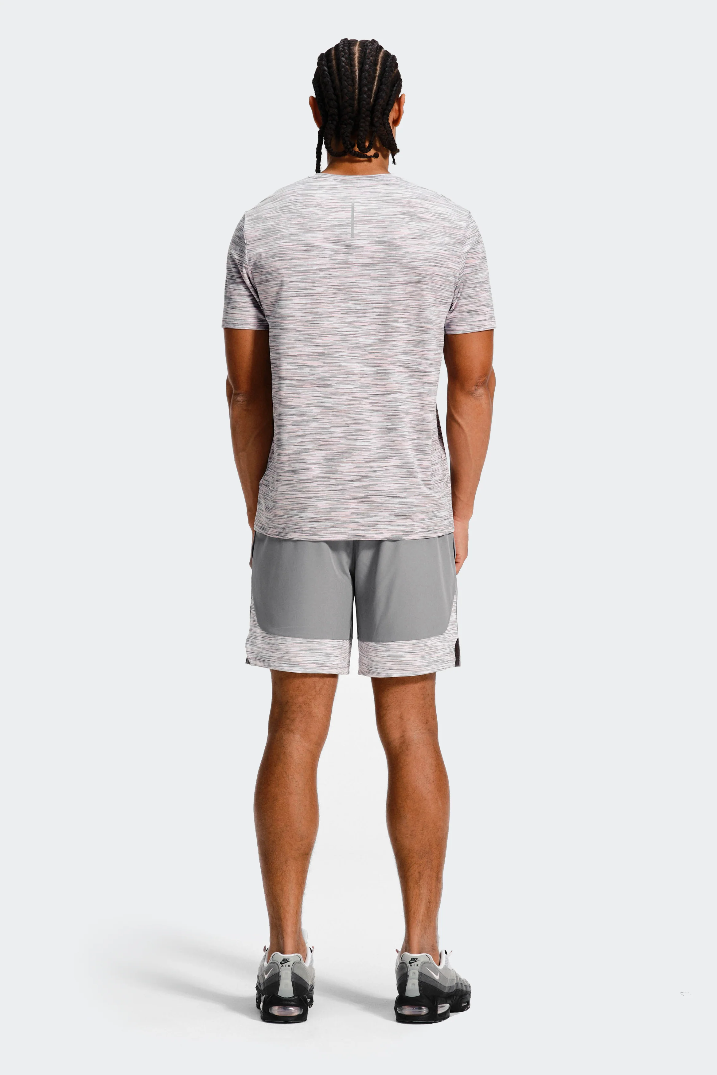 Trail Panel Short - Grey/Pink - Image 4