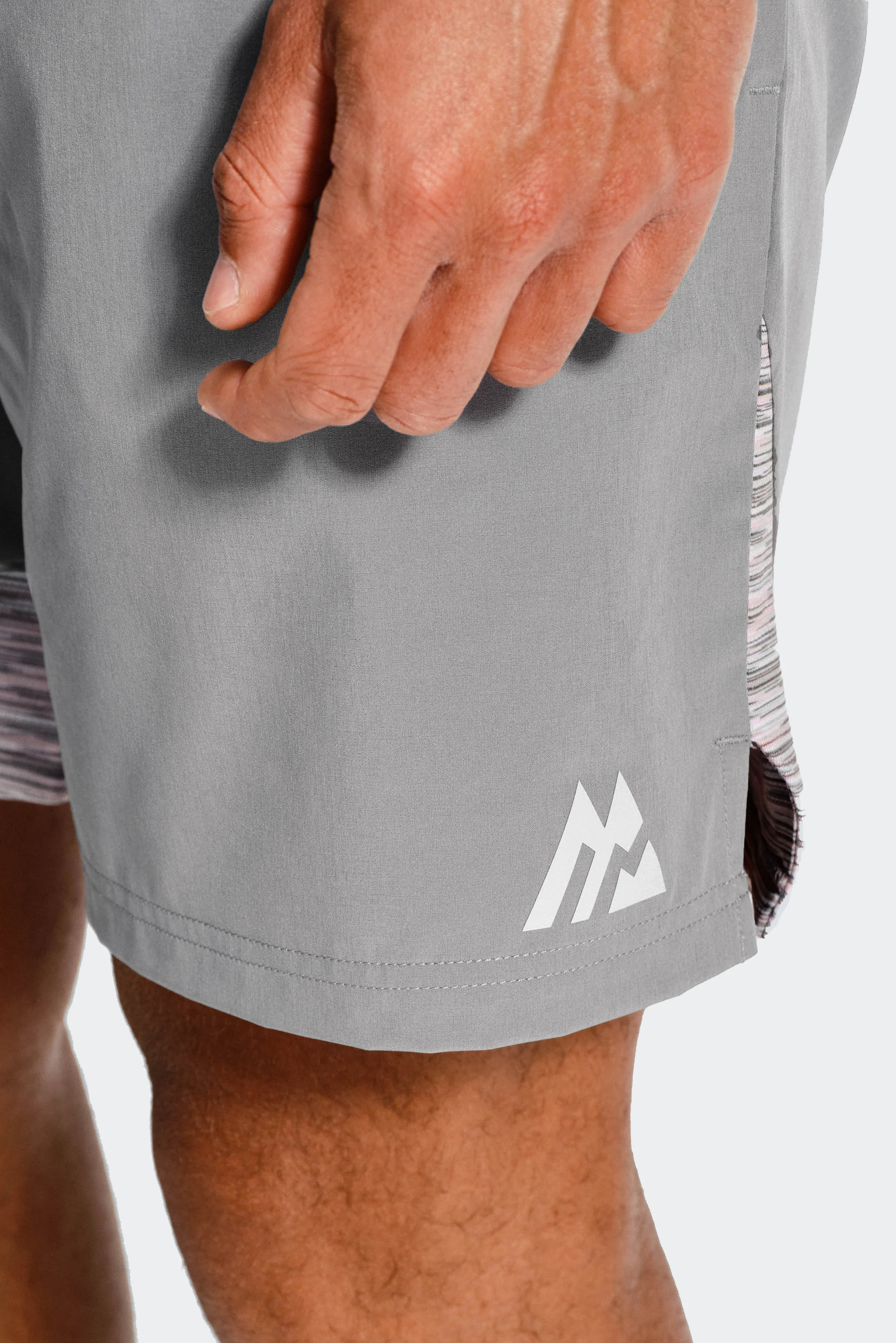 Trail Panel Short - Grey/Pink - Image 5