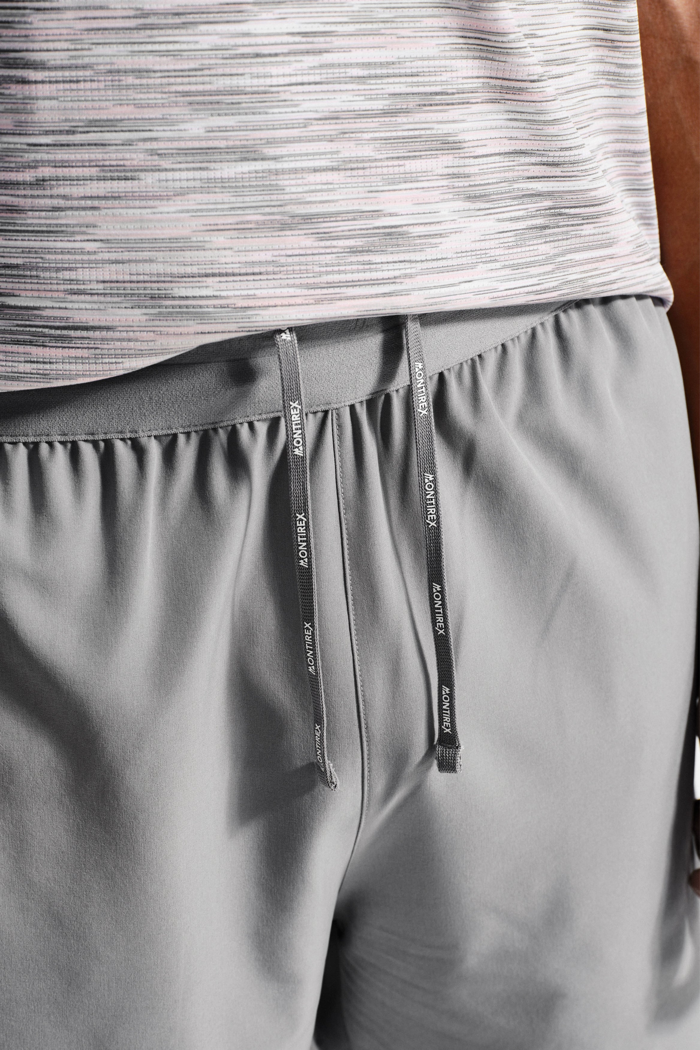 Trail Panel Short - Grey/Pink - Image 6