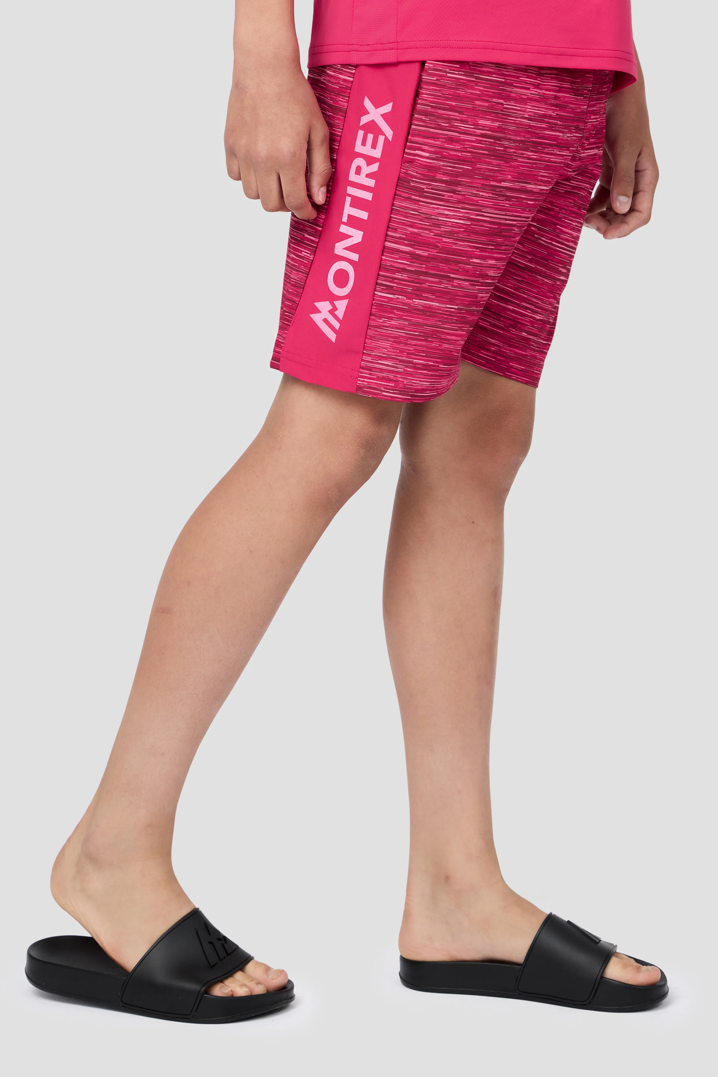 Boys Trail Swim Short - Cerise - Image 2