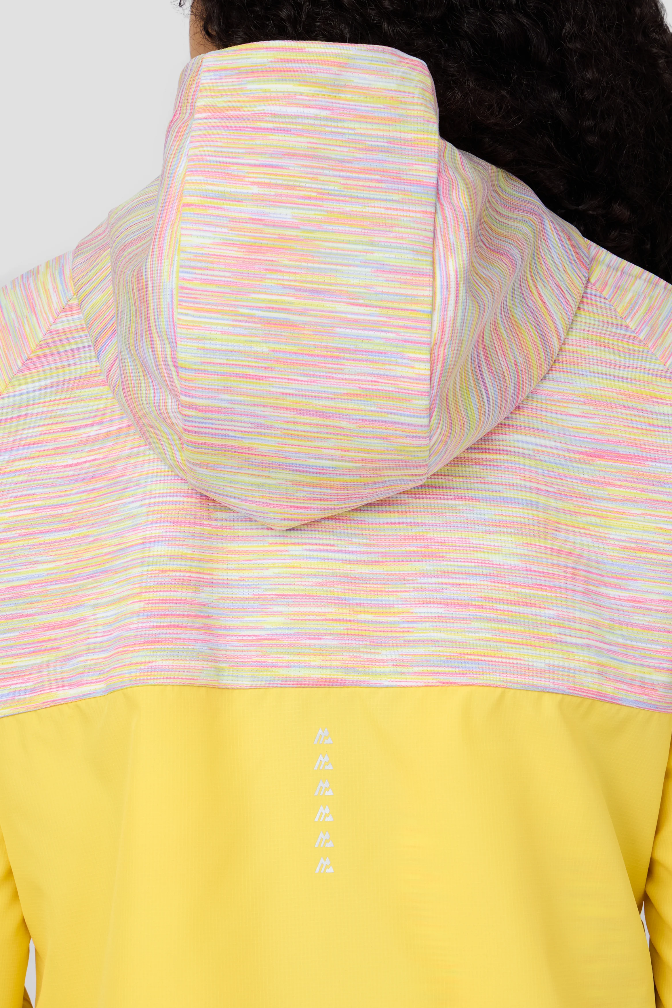 Girls Trail Windbreaker - Yellow/Lilac/Pink - Image 6
