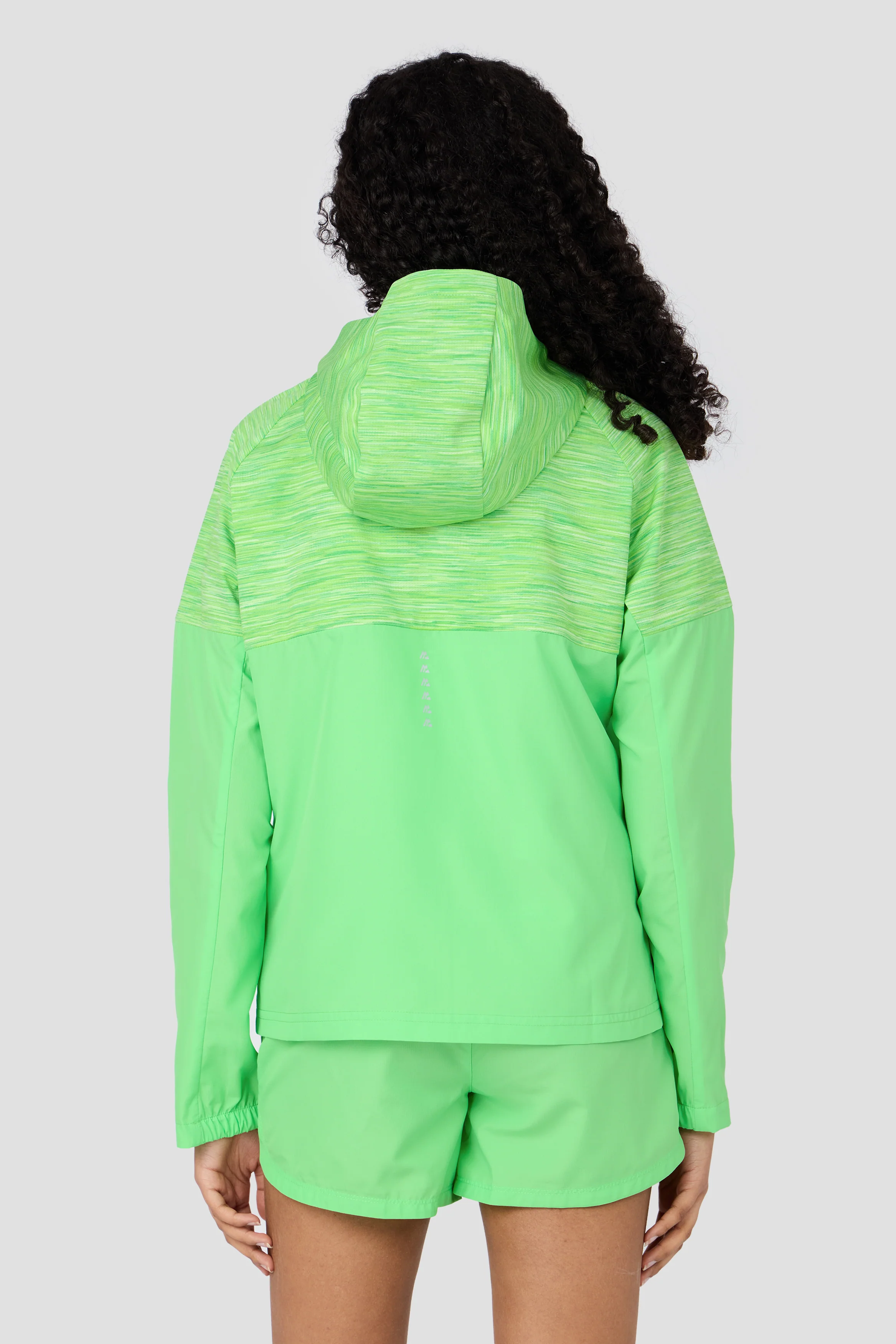 Girls Trail Windbreaker - Apple Green Multi - Image 2