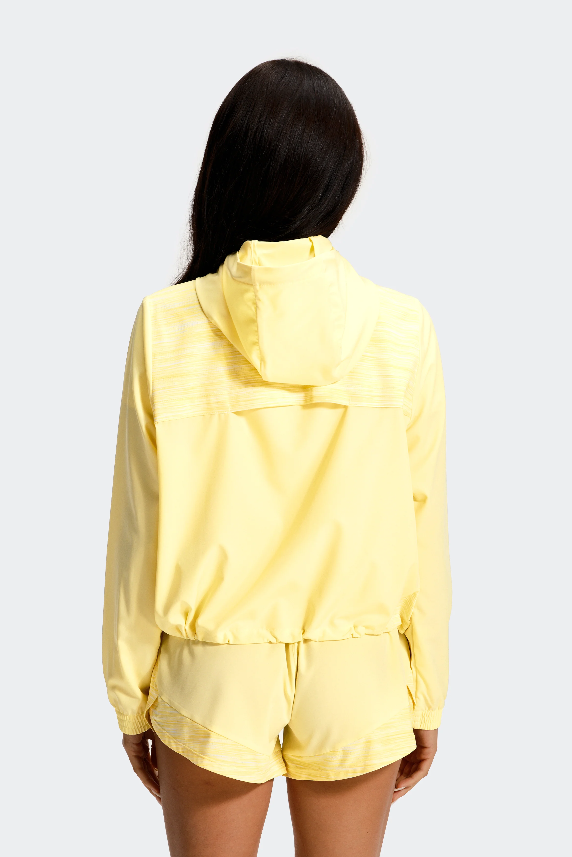 Women's Trail Windbreaker - Lemon/White - Image 2