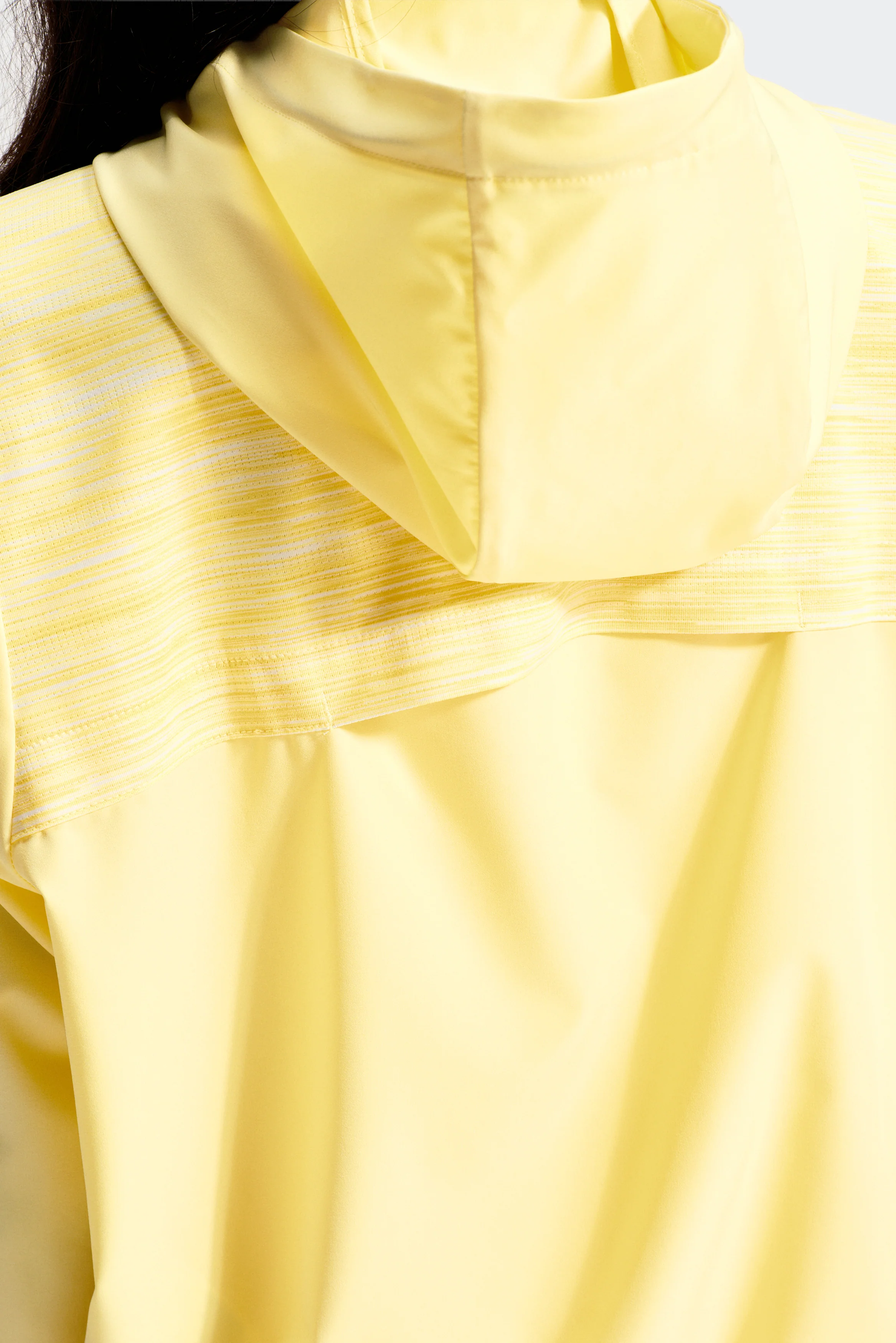 Women's Trail Windbreaker - Lemon/White - Image 6